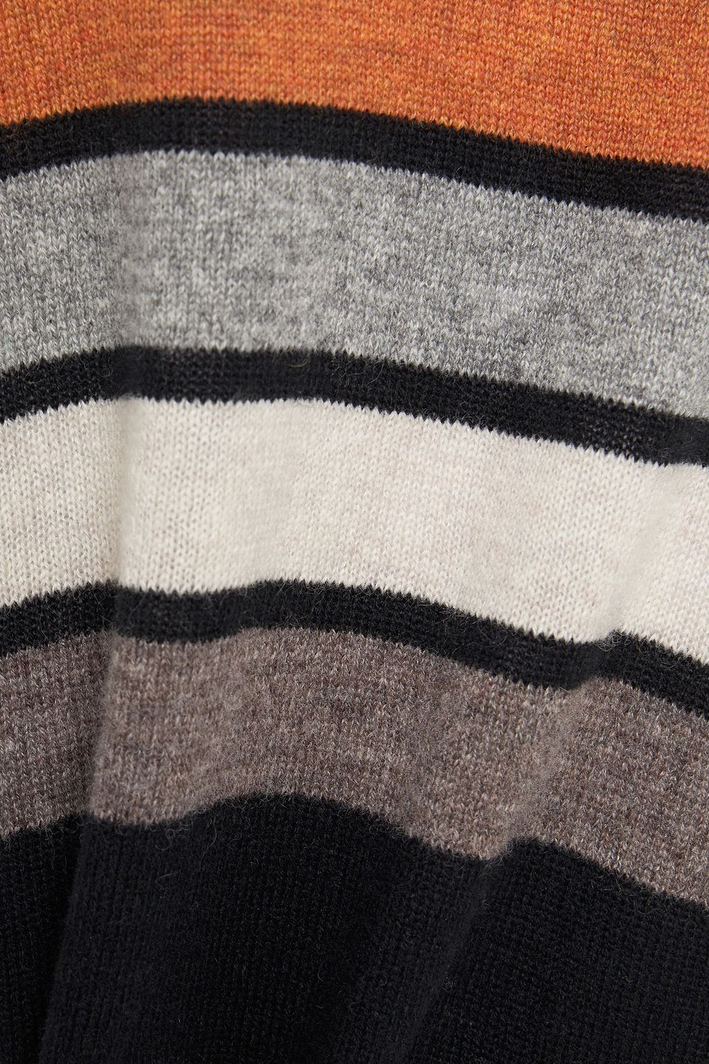 AUTUMN CASHMERE Striped cashmere sweater