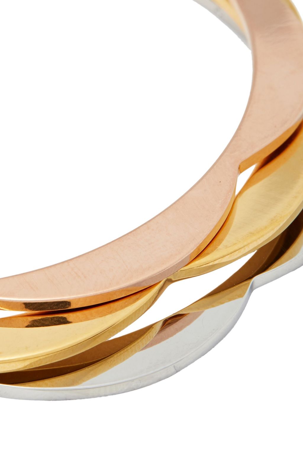 KATE SPADE NEW YORK Gold, silver and rose gold-tone bracelet