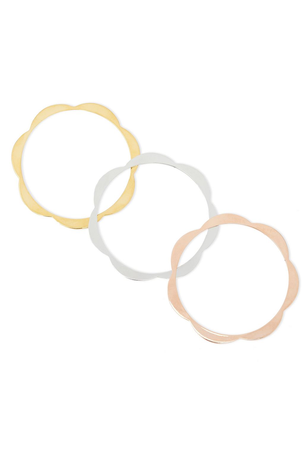 KATE SPADE NEW YORK Gold, silver and rose gold-tone bracelet