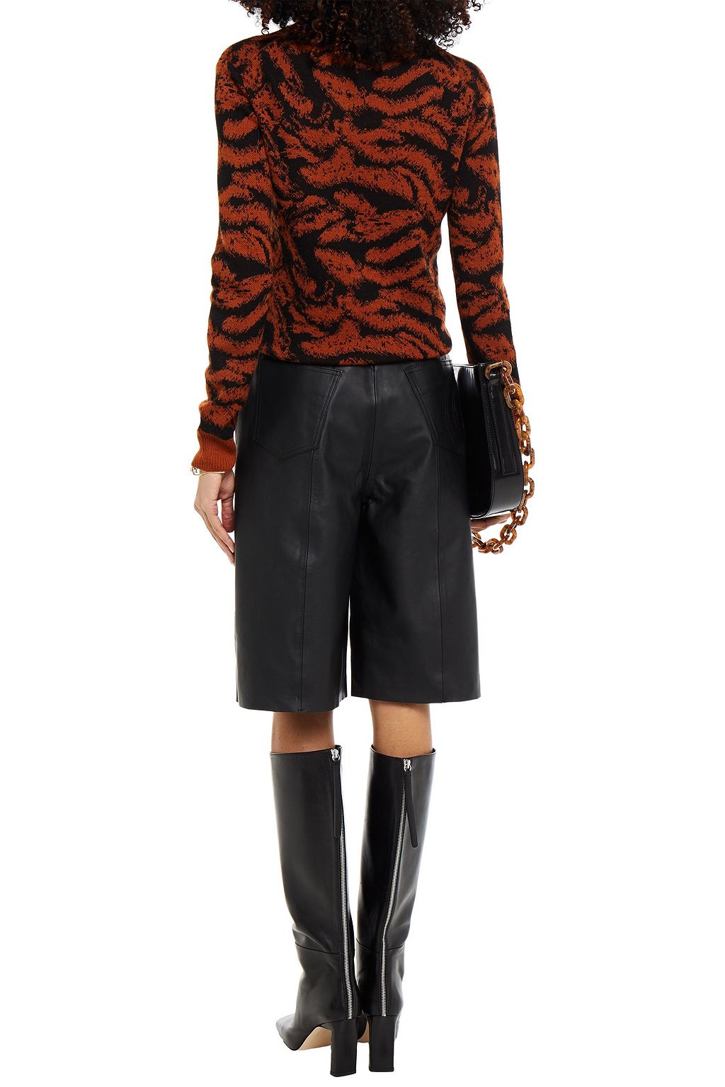 MISSONI Intarsia-knit alpaca sweater