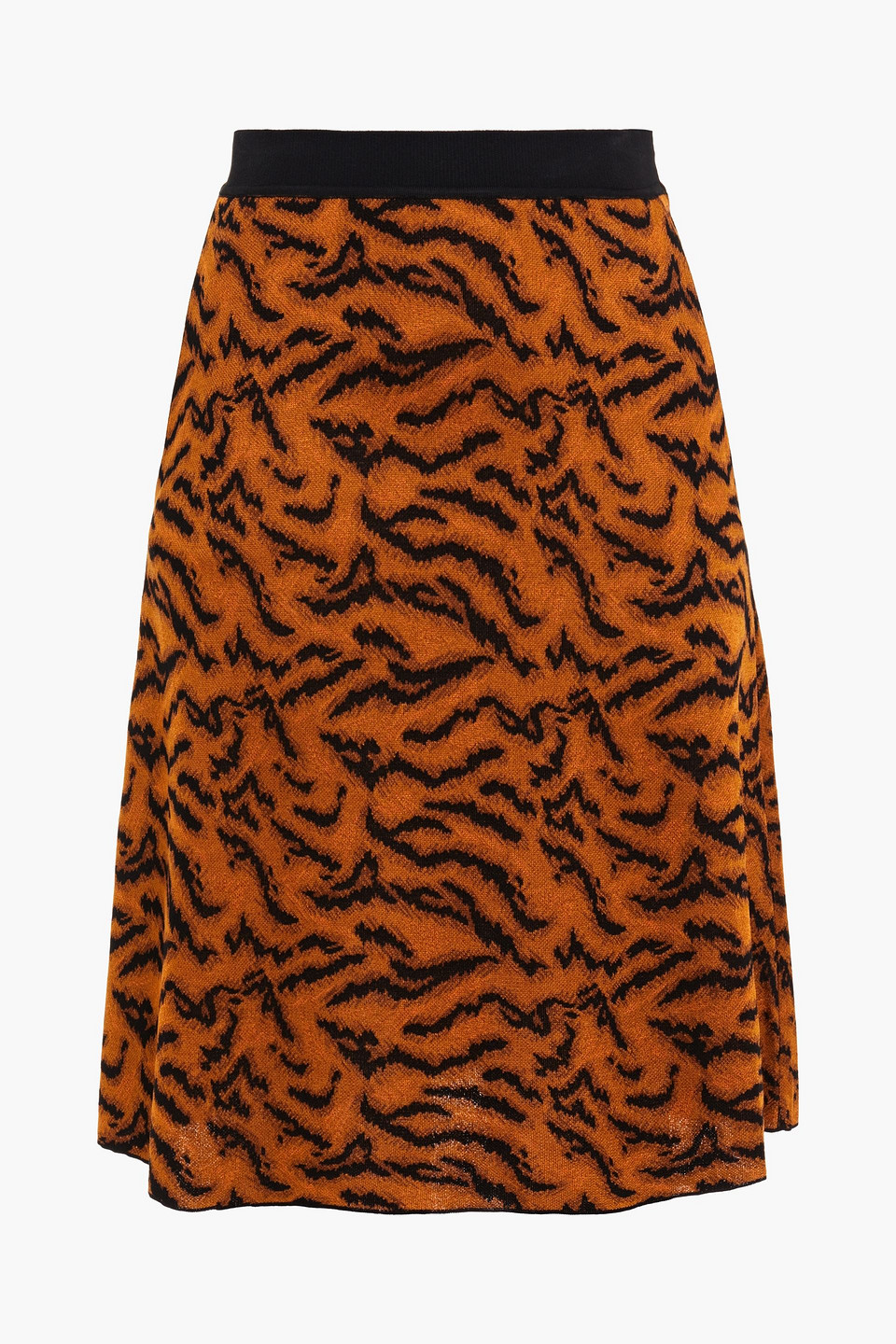 Missoni Woman Jacquard-knit Skirt Light Brown Size 40