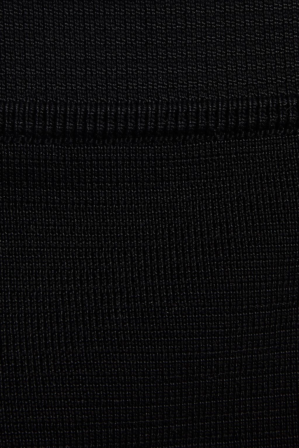 MISSONI Stretch-knit cotton-blend pencil skirt