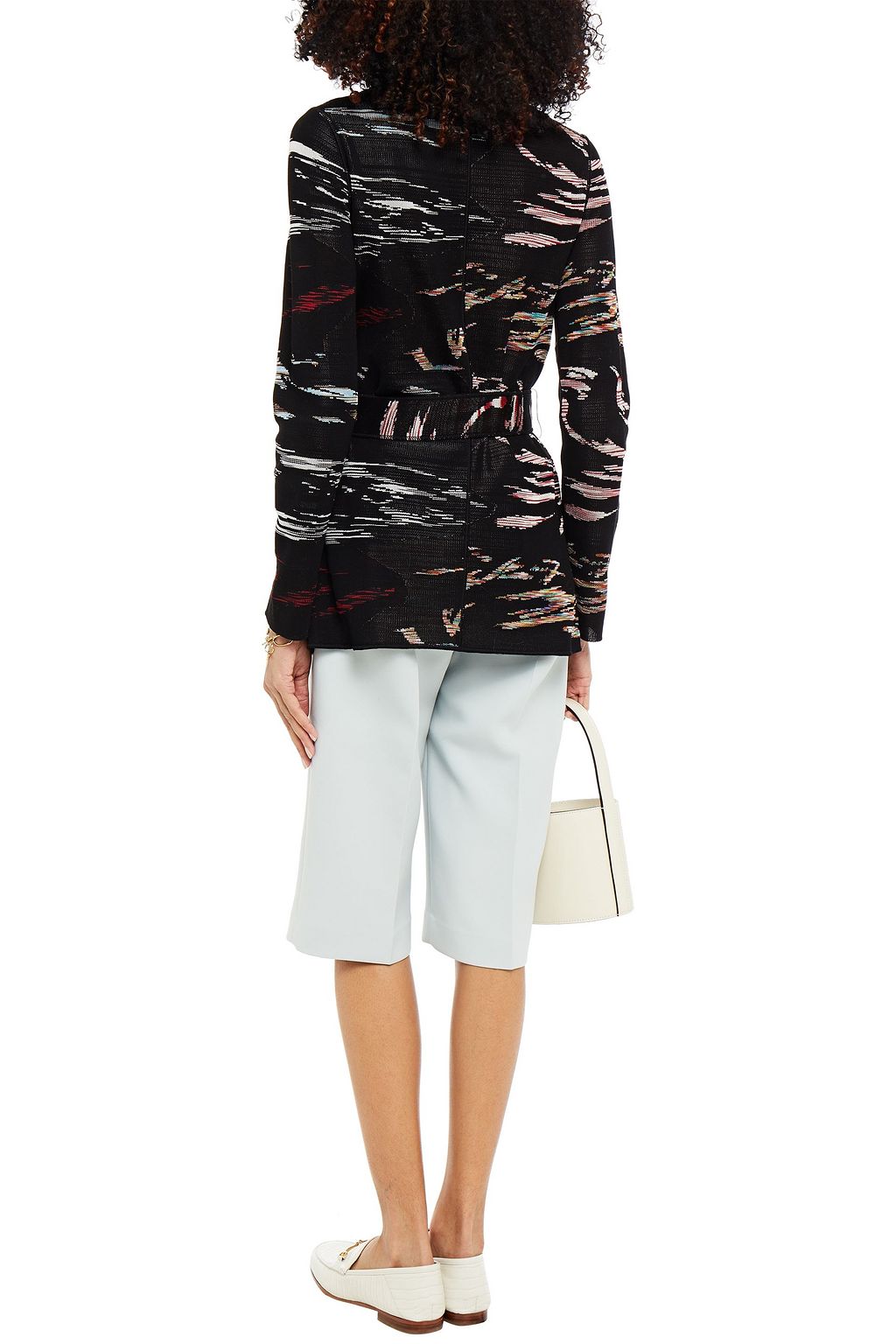 MISSONI Intarsia-knit cotton-blend cardigan