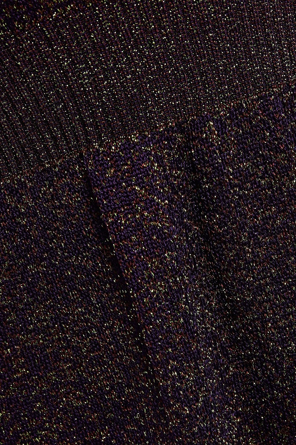 MISSONI Metallic knitted tank
