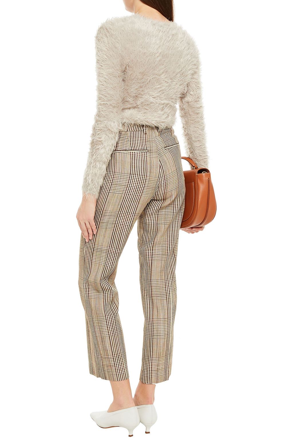 AUTUMN CASHMERE Brushed knitted sweater