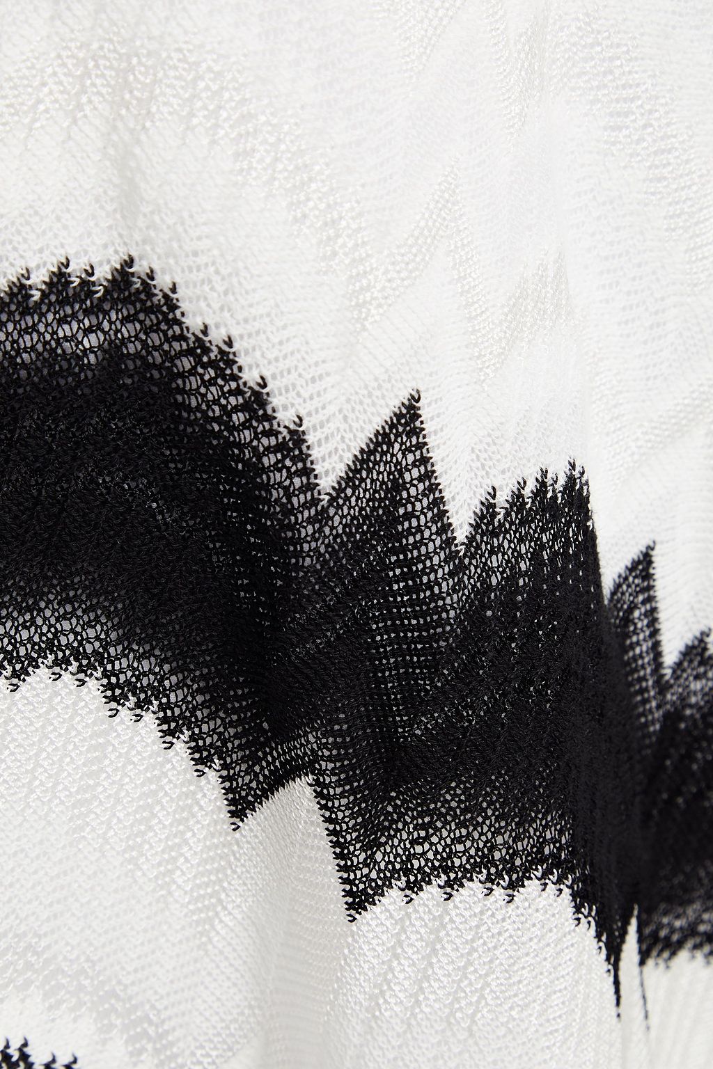MISSONI Crochet-knit cotton-blend skirt