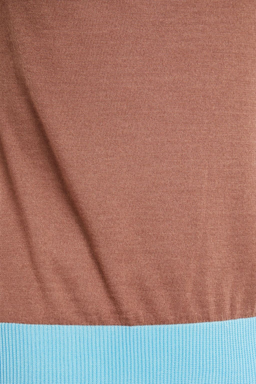 MISSONI Draped cashmere-blend top
