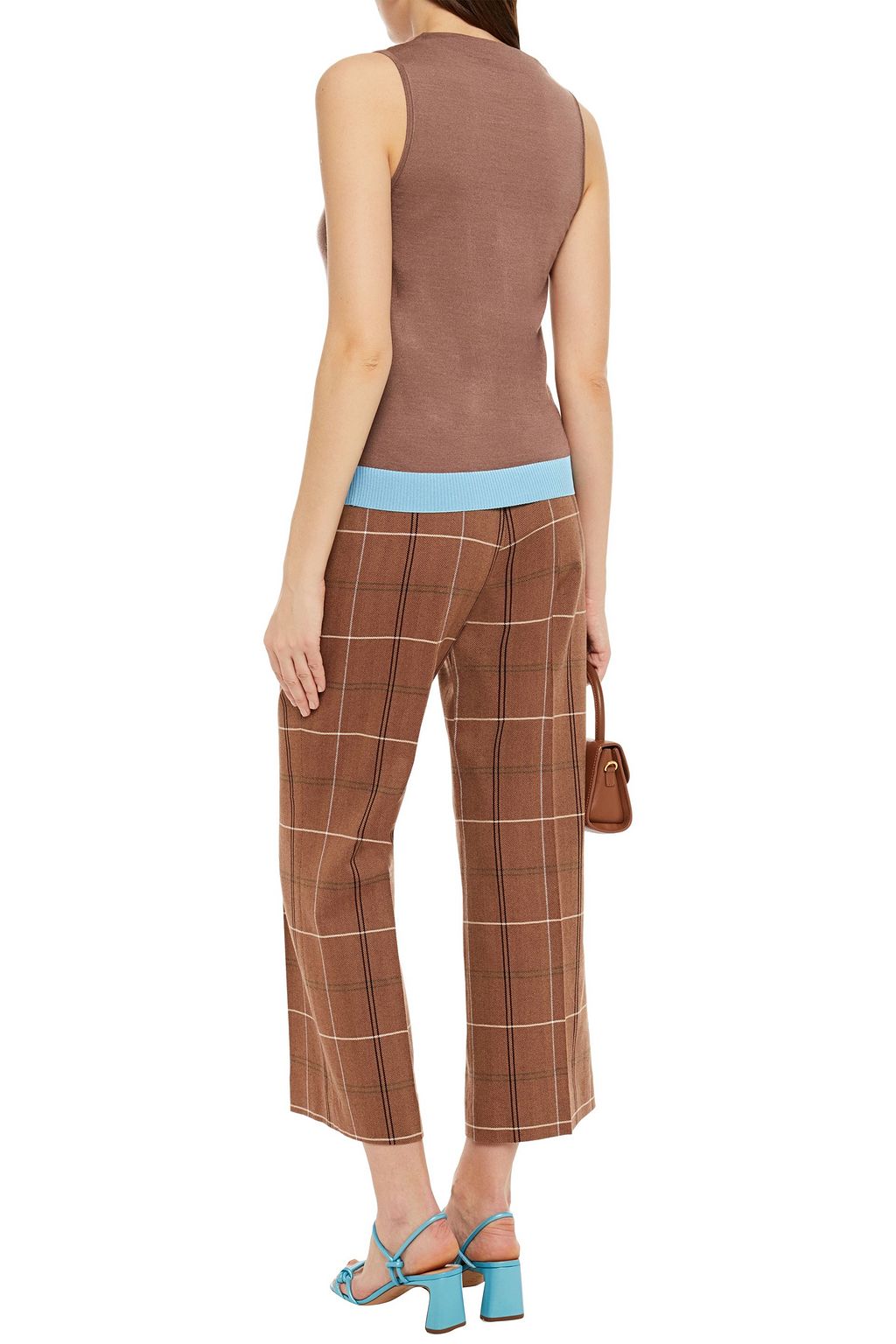MISSONI Draped cashmere-blend top
