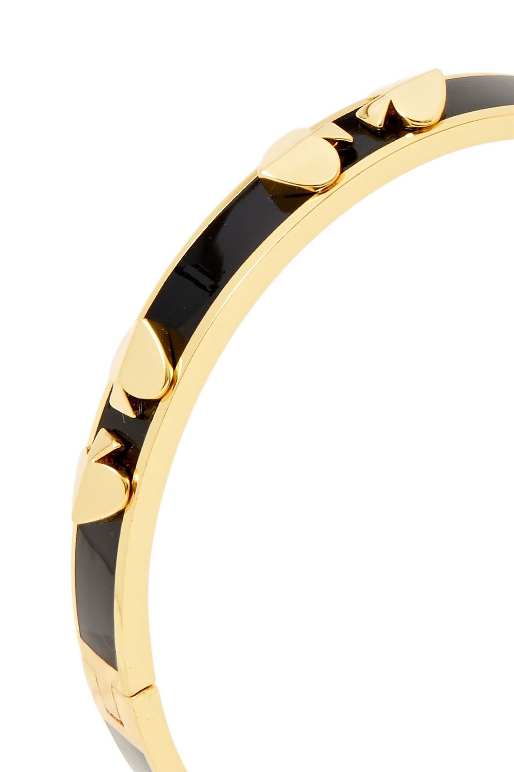KATE SPADE NEW YORK Gold-tone enamel bangle
