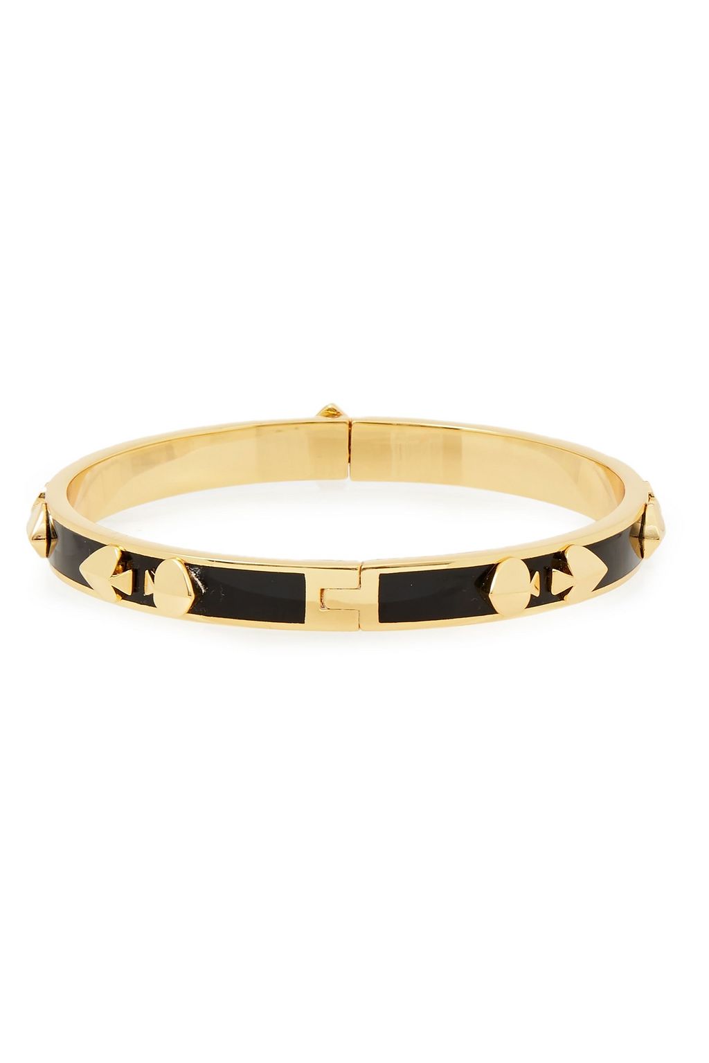 KATE SPADE NEW YORK Gold-tone enamel bangle