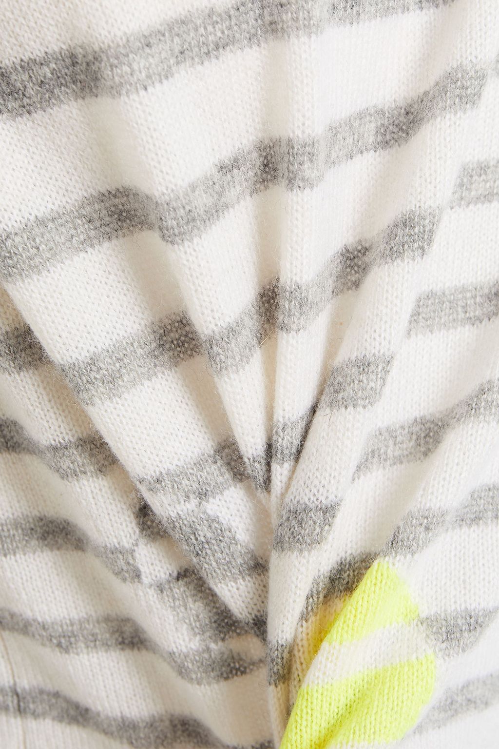 AUTUMN CASHMERE Intarsia cashmere sweater