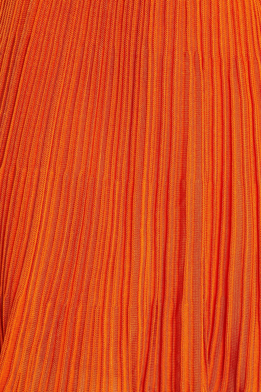 MISSONI Ribbed-knit mini skirt