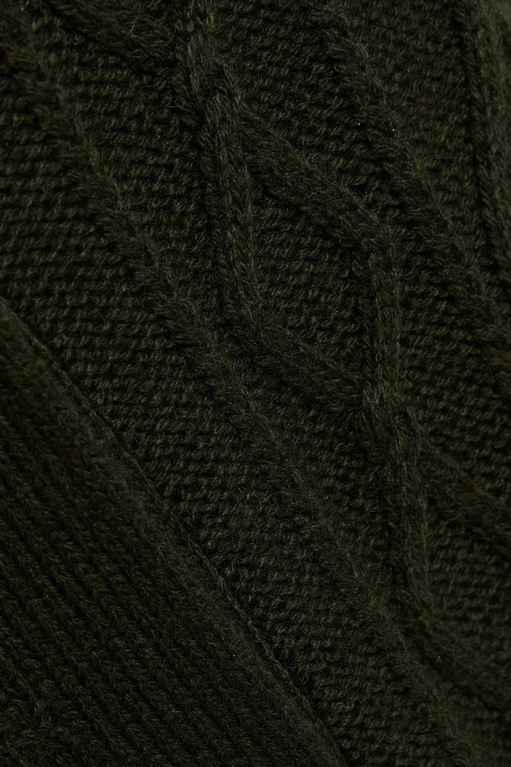 AUTUMN CASHMERE Cable-knit cardigan