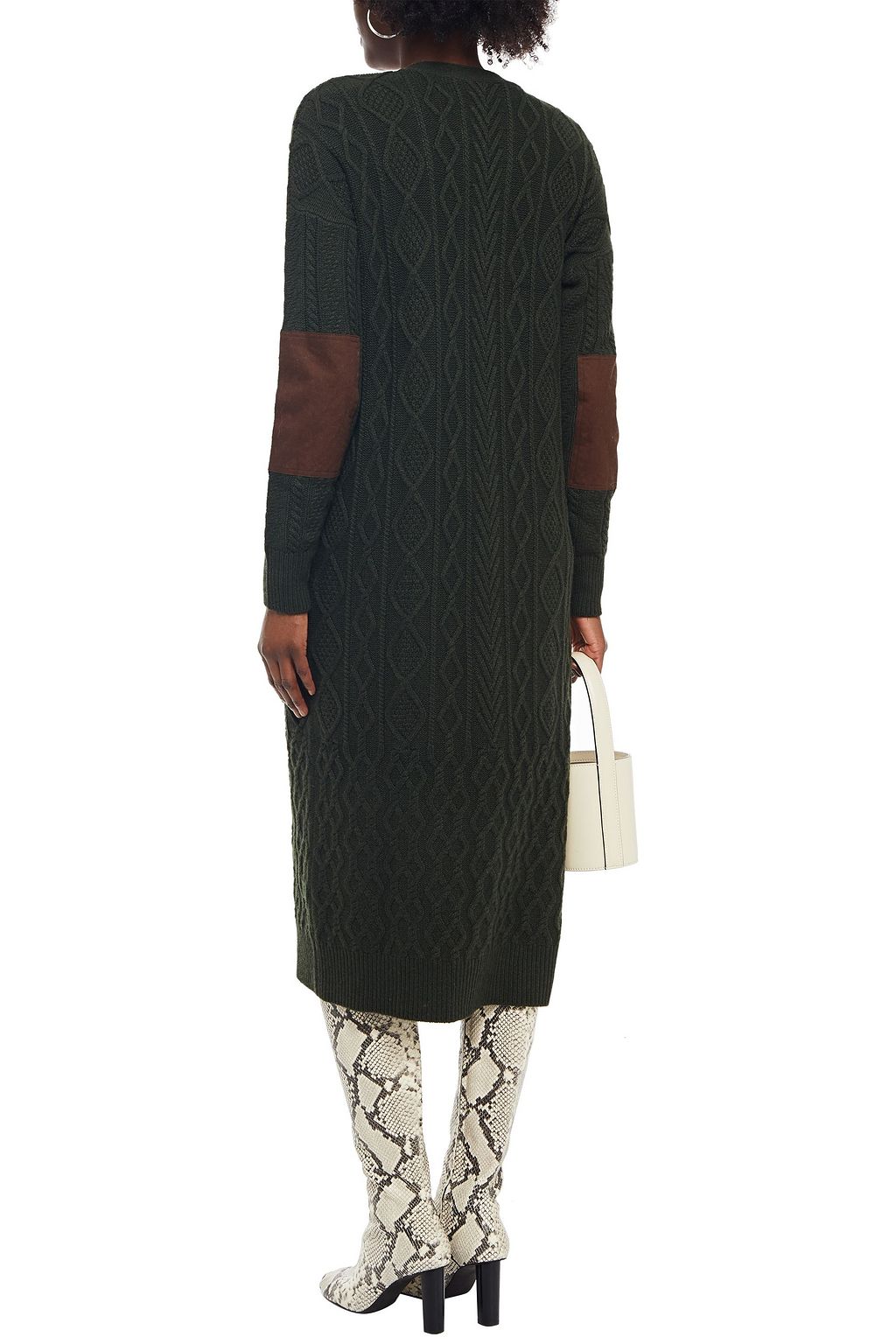 AUTUMN CASHMERE Cable-knit cardigan