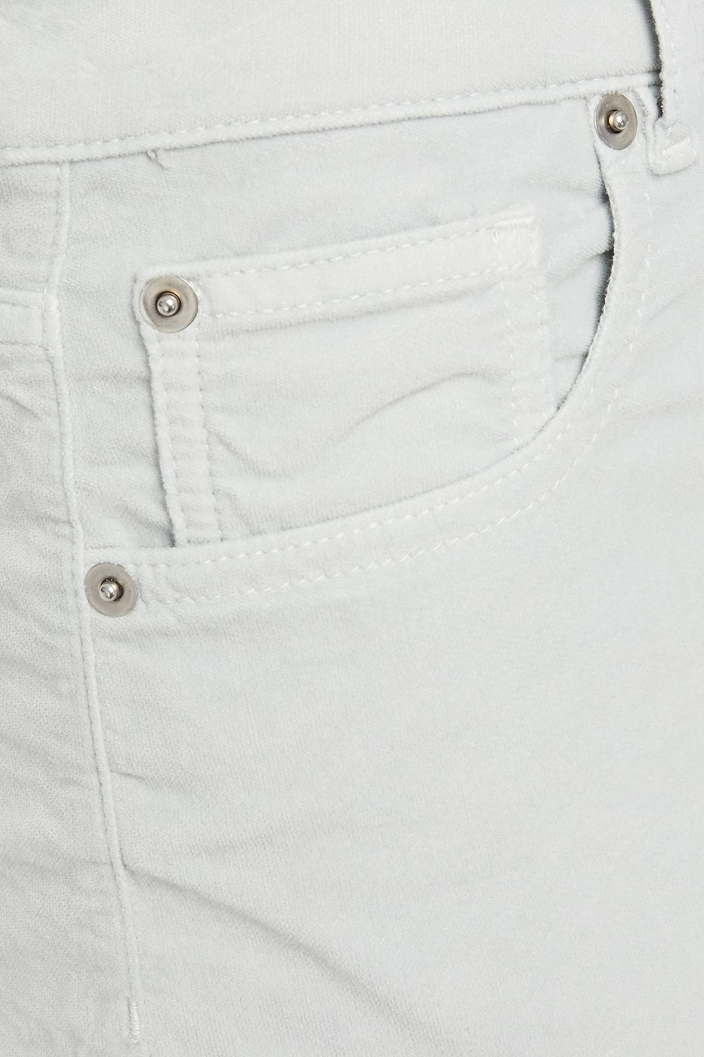 IRO Cotton-blend velvet shorts
