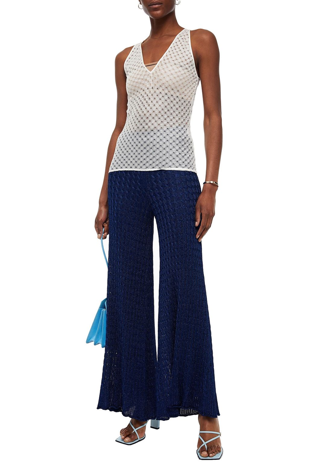 MISSONI Crochet-knit tank