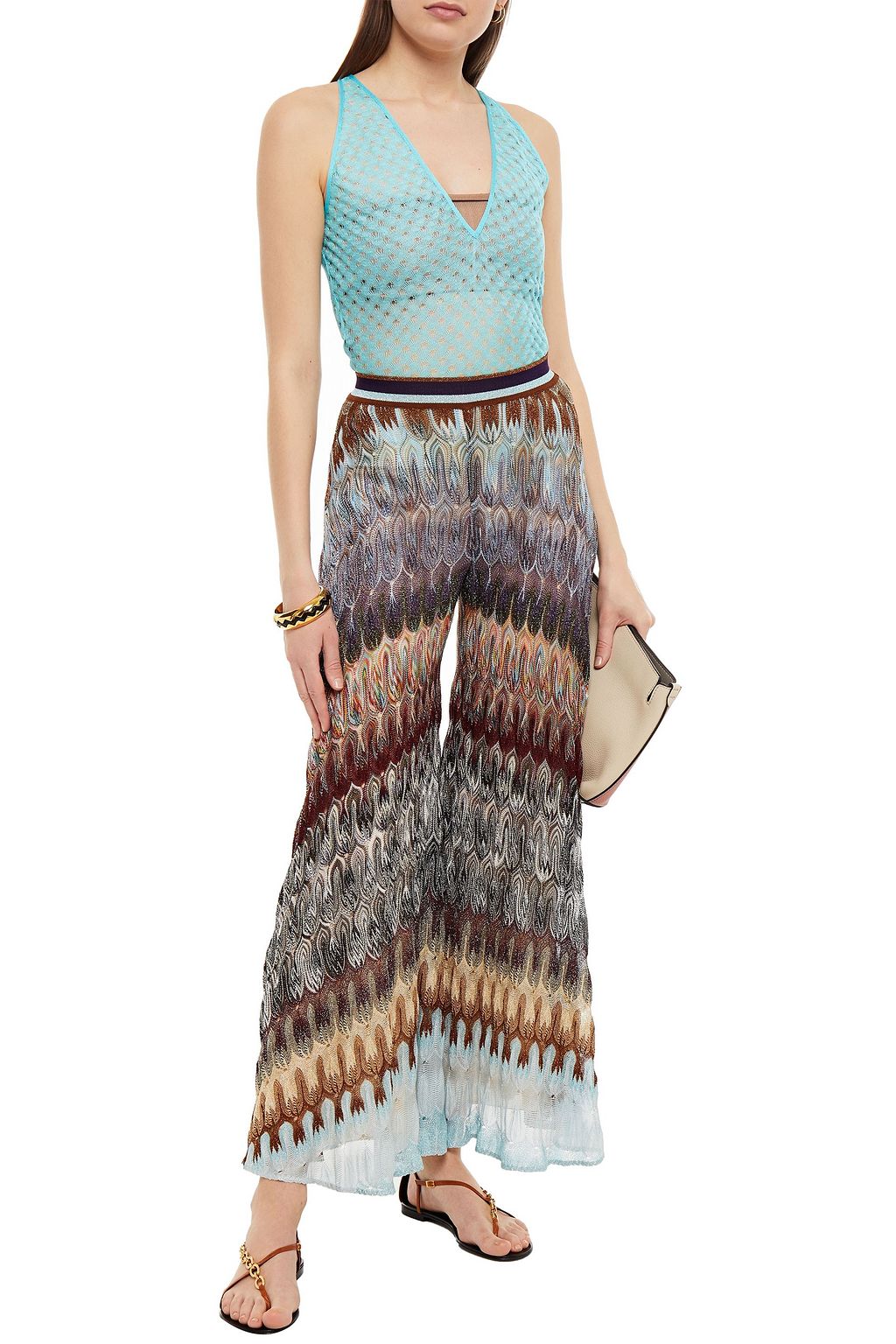MISSONI Crochet-knit tank