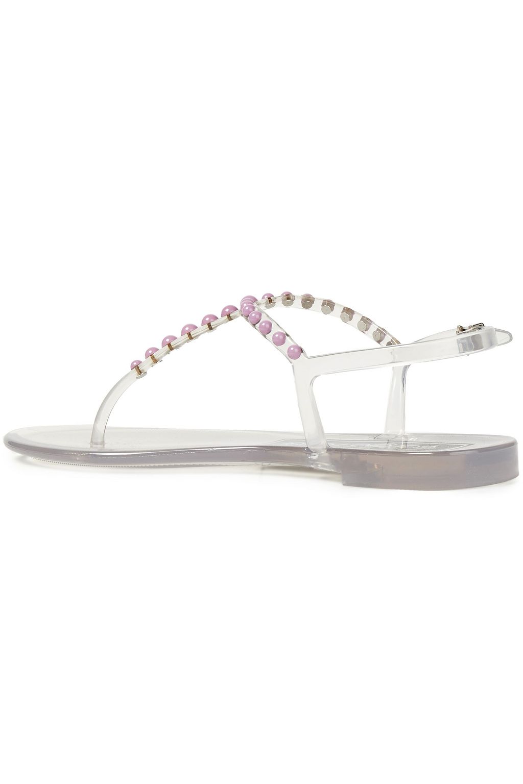 SERGIO ROSSI Embellished PVC sandals