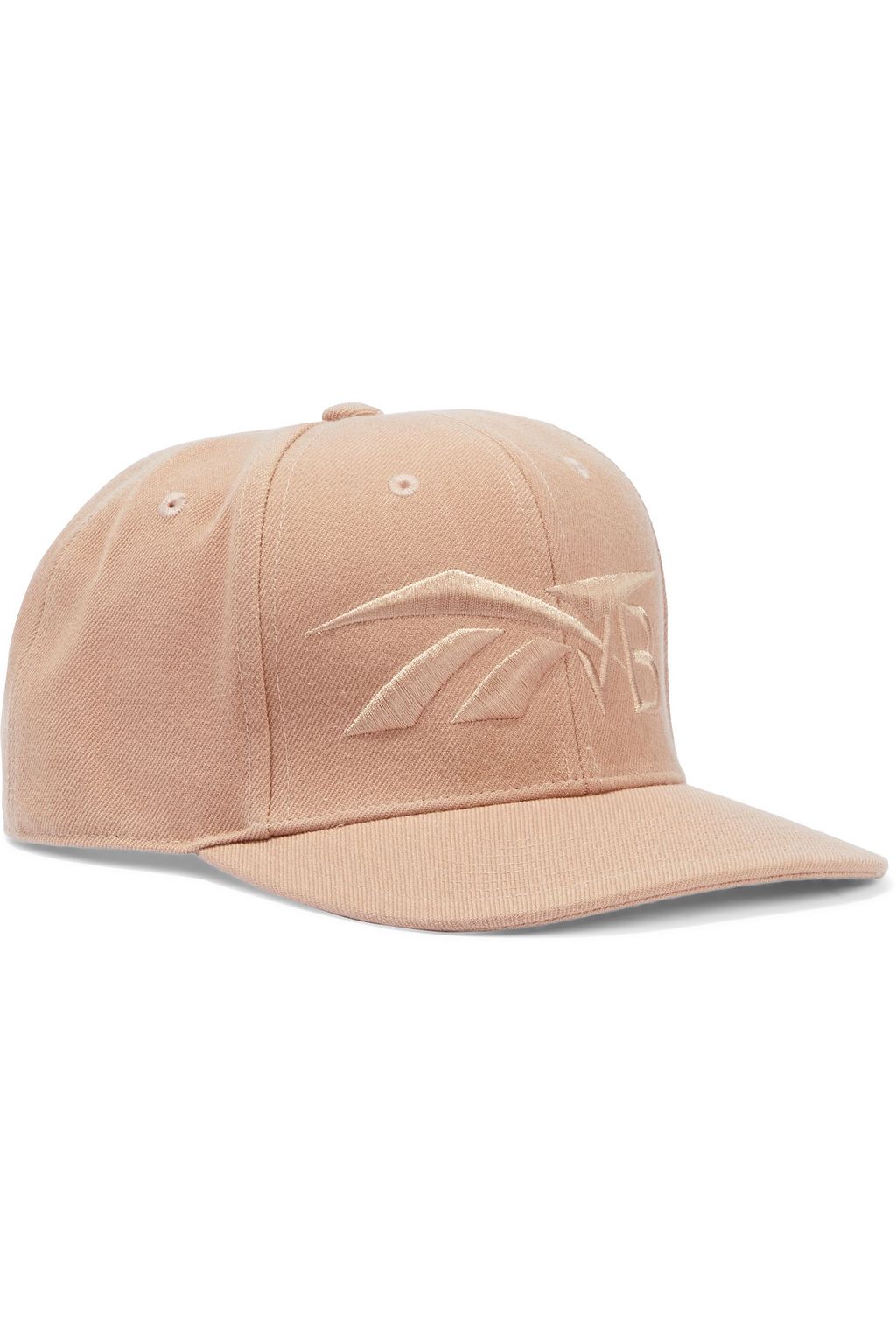 Beige Embroidered Twill Baseball Cap Sale Up To 70 Off The Outnet Reebok X Victoria Beckham The Outnet