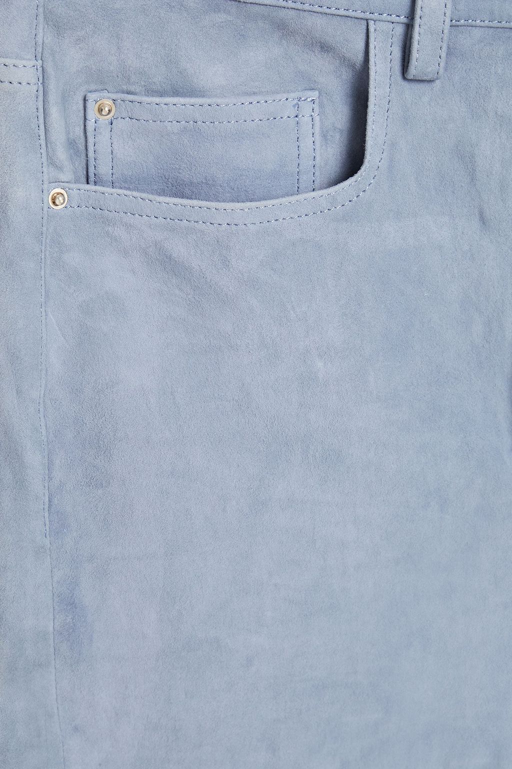IRO Sahia eng geschnittene Hose aus Veloursleder