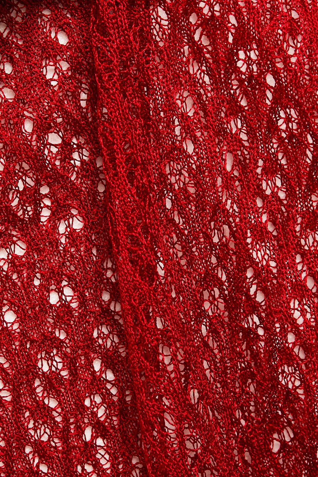 MISSONI Crochet-knit silk tank