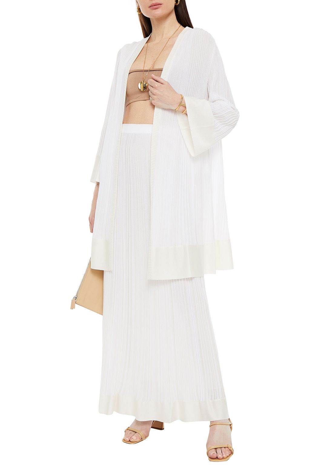 MISSONI Ribbed-knit cardigan