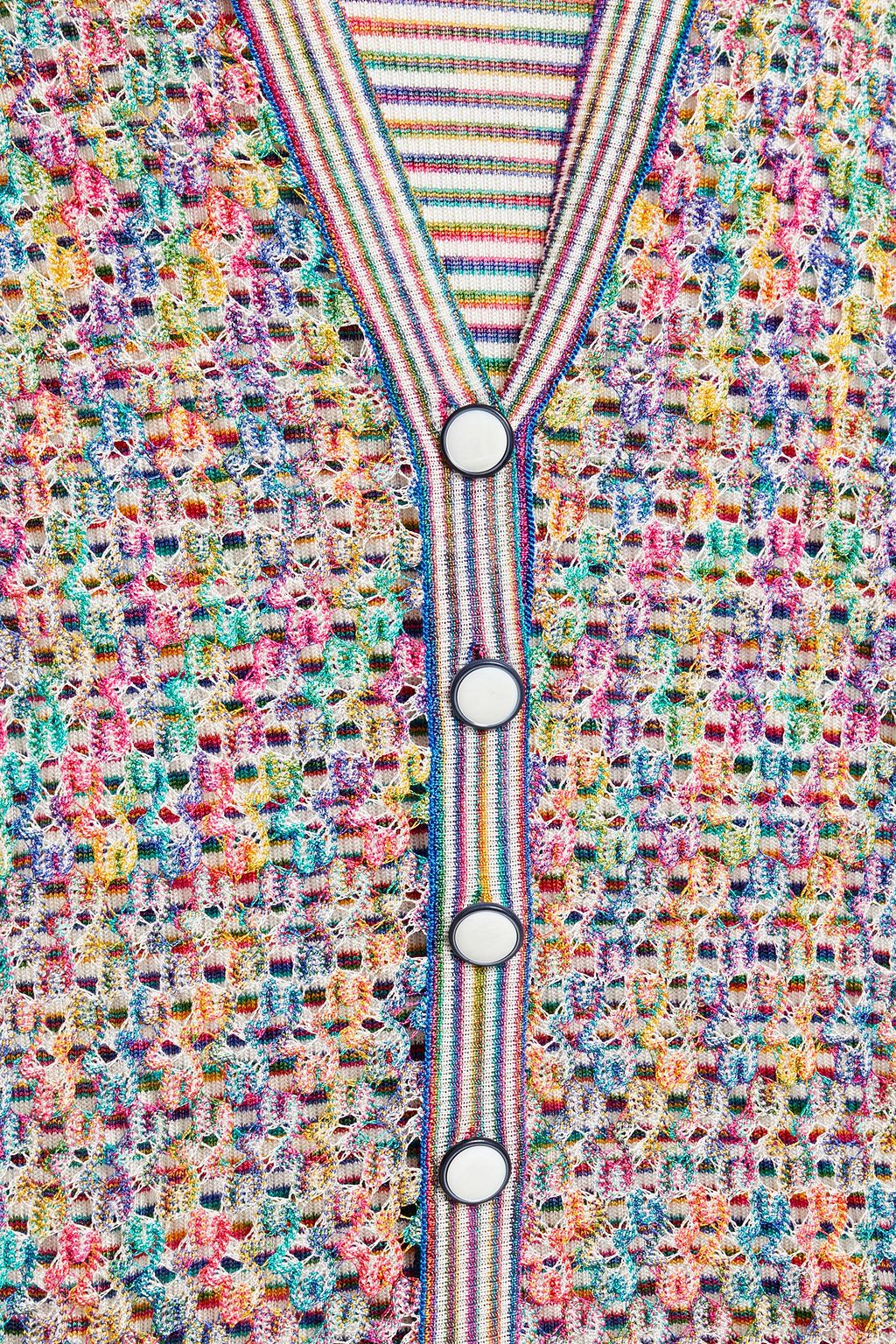 MISSONI Crochet-knit cardigan