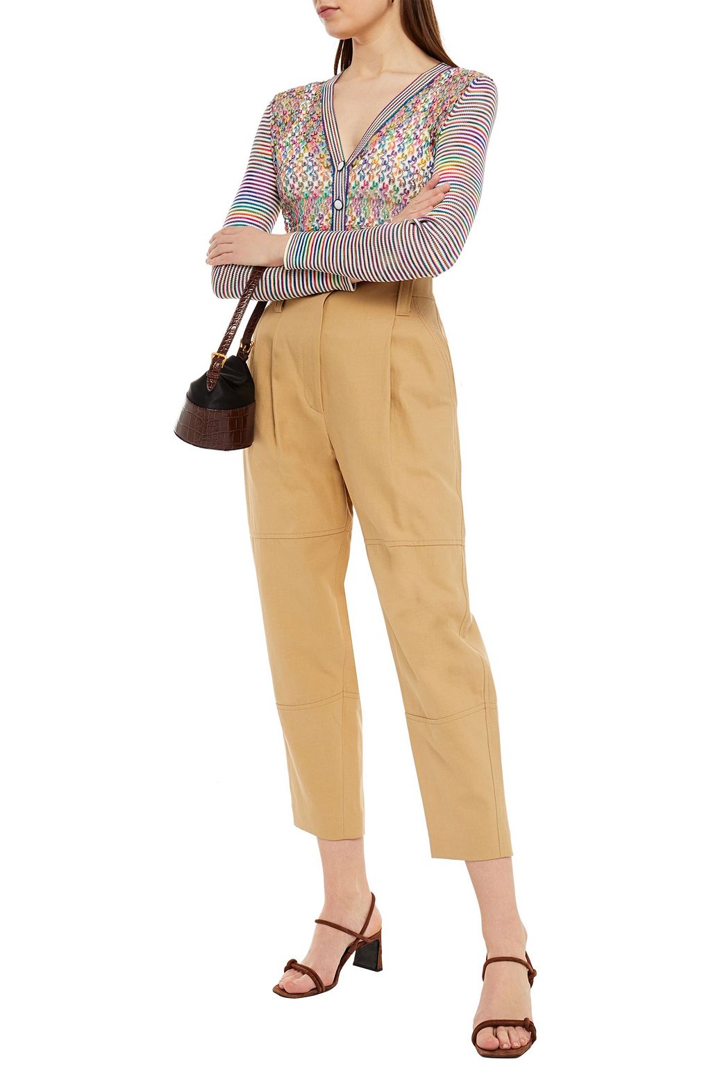 MISSONI Crochet-knit cardigan