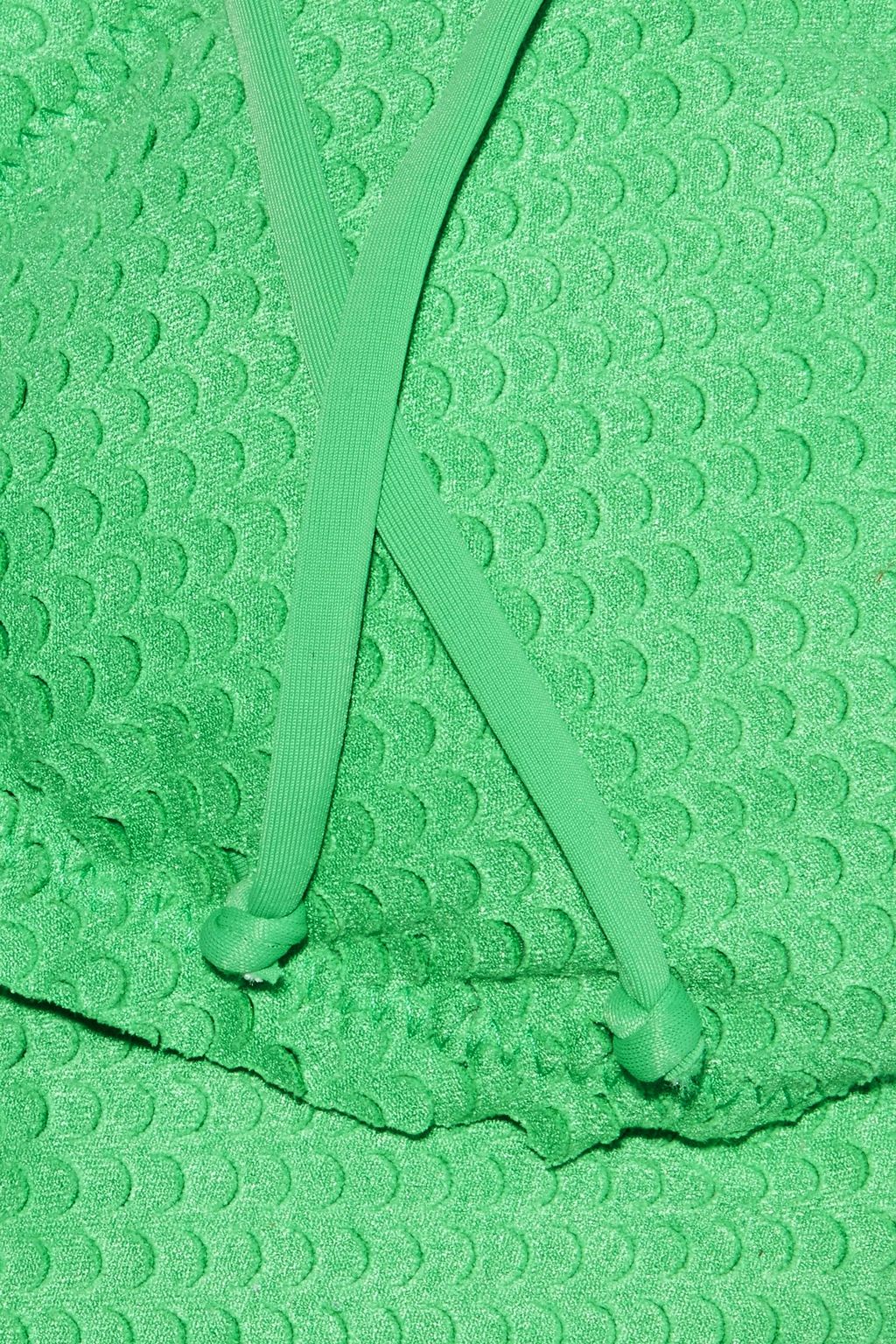 VIX PAULA HERMANNY Scales Ripple laser-cut triangle bikini top