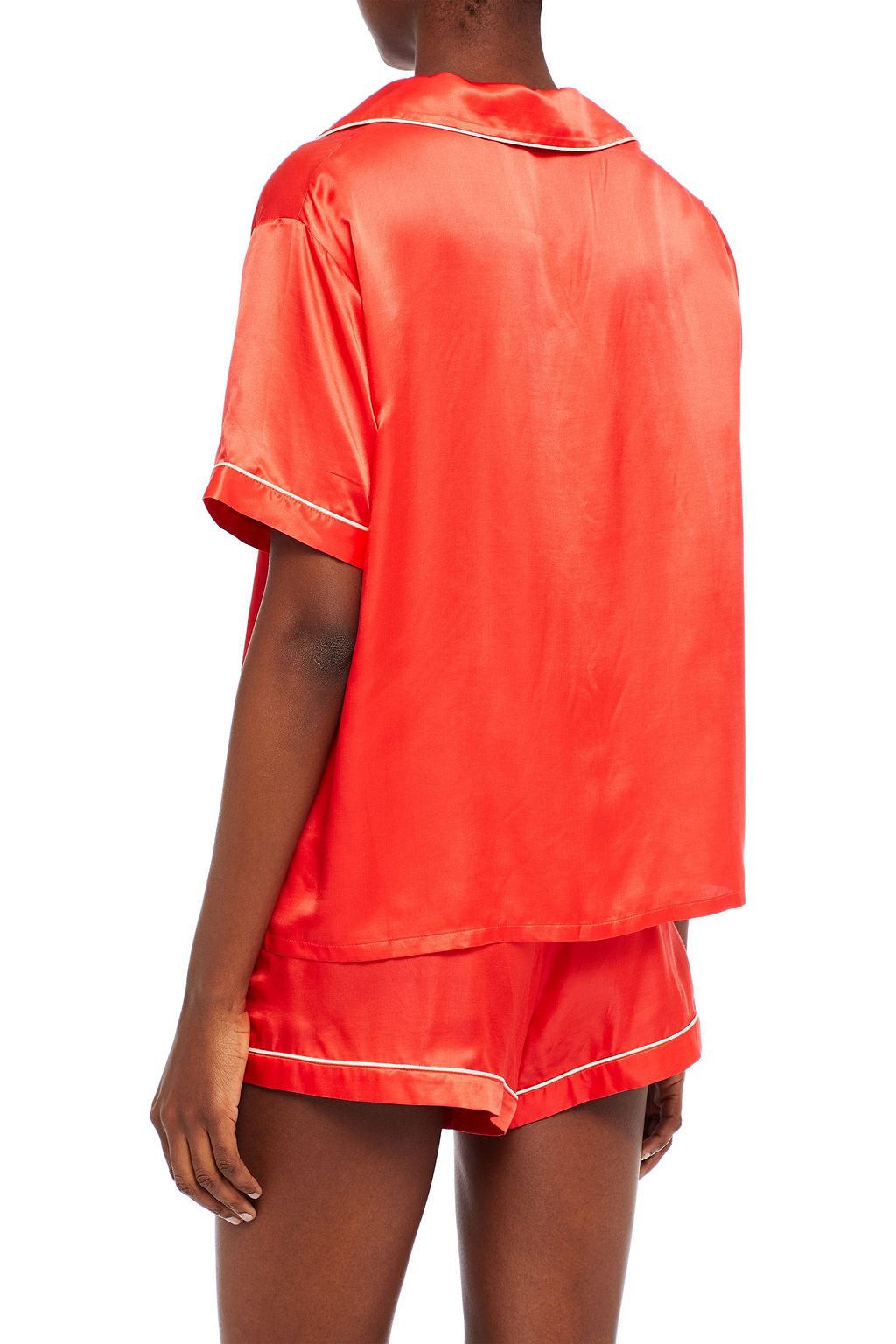 MORGAN LANE Katelyn satin pajama top