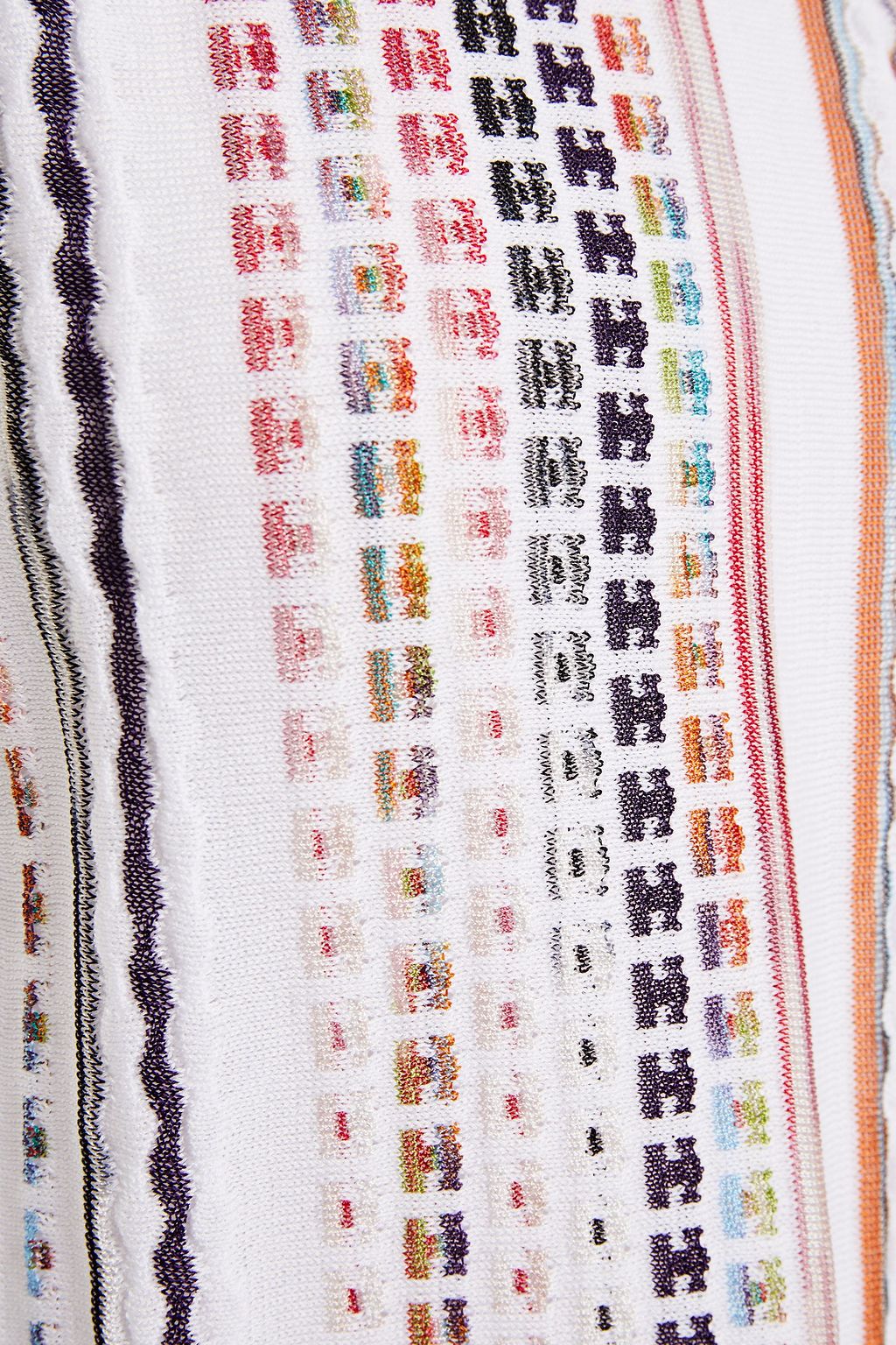 MISSONI Crochet-knit cotton-blend tank