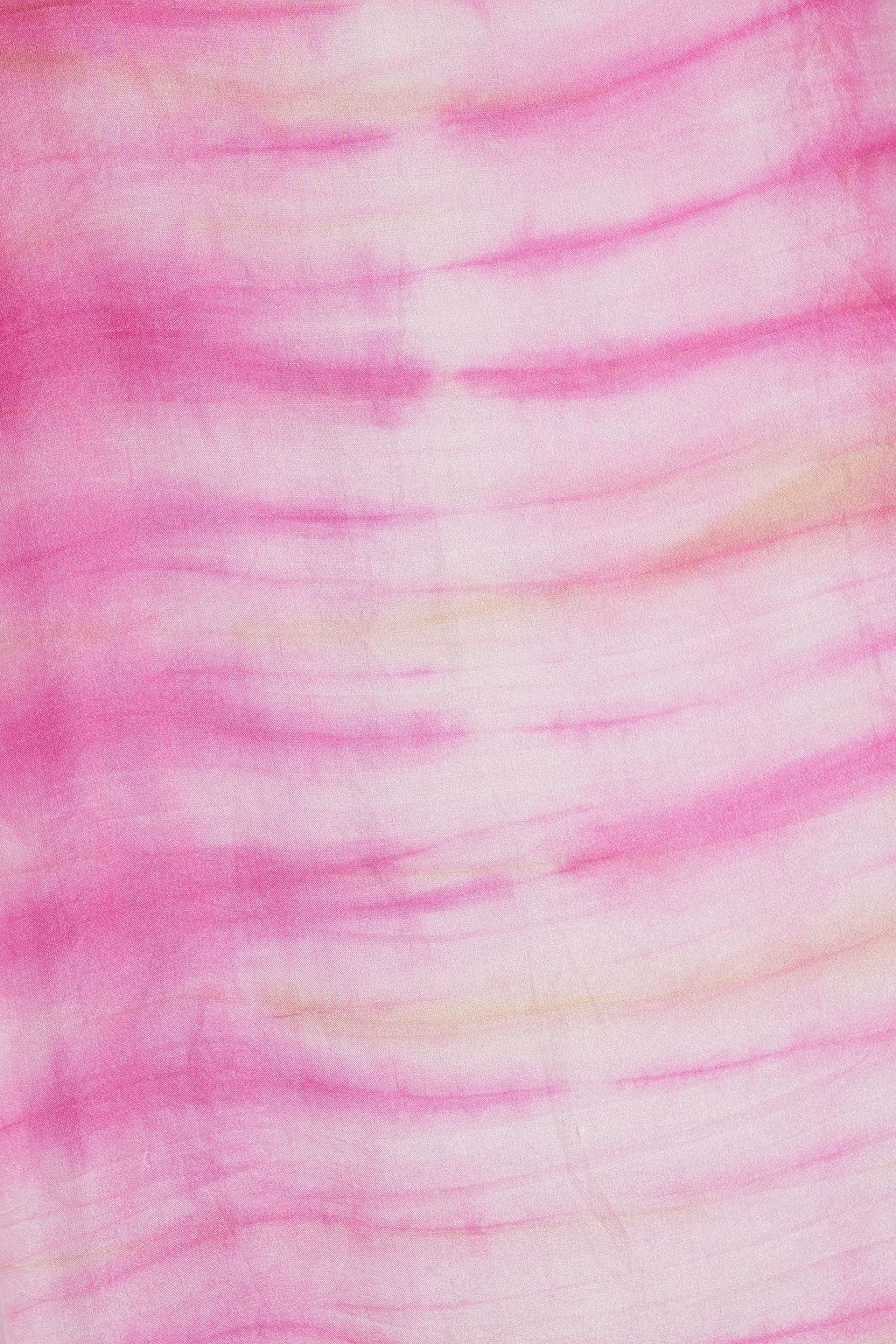 IRO Tie-dyed silk mini dress