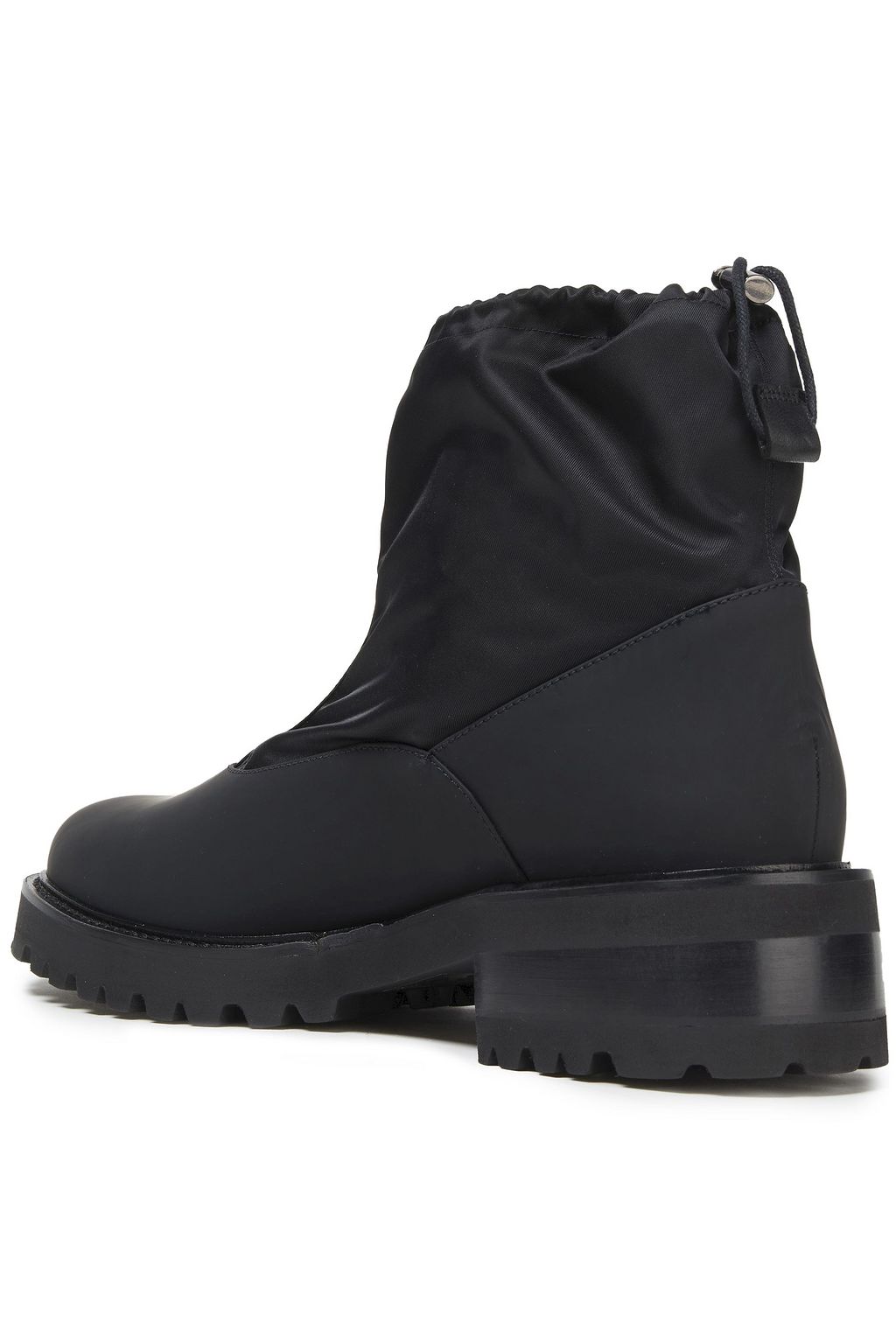 MALONE SOULIERS Tatum leather-trimmed shell ankle boots