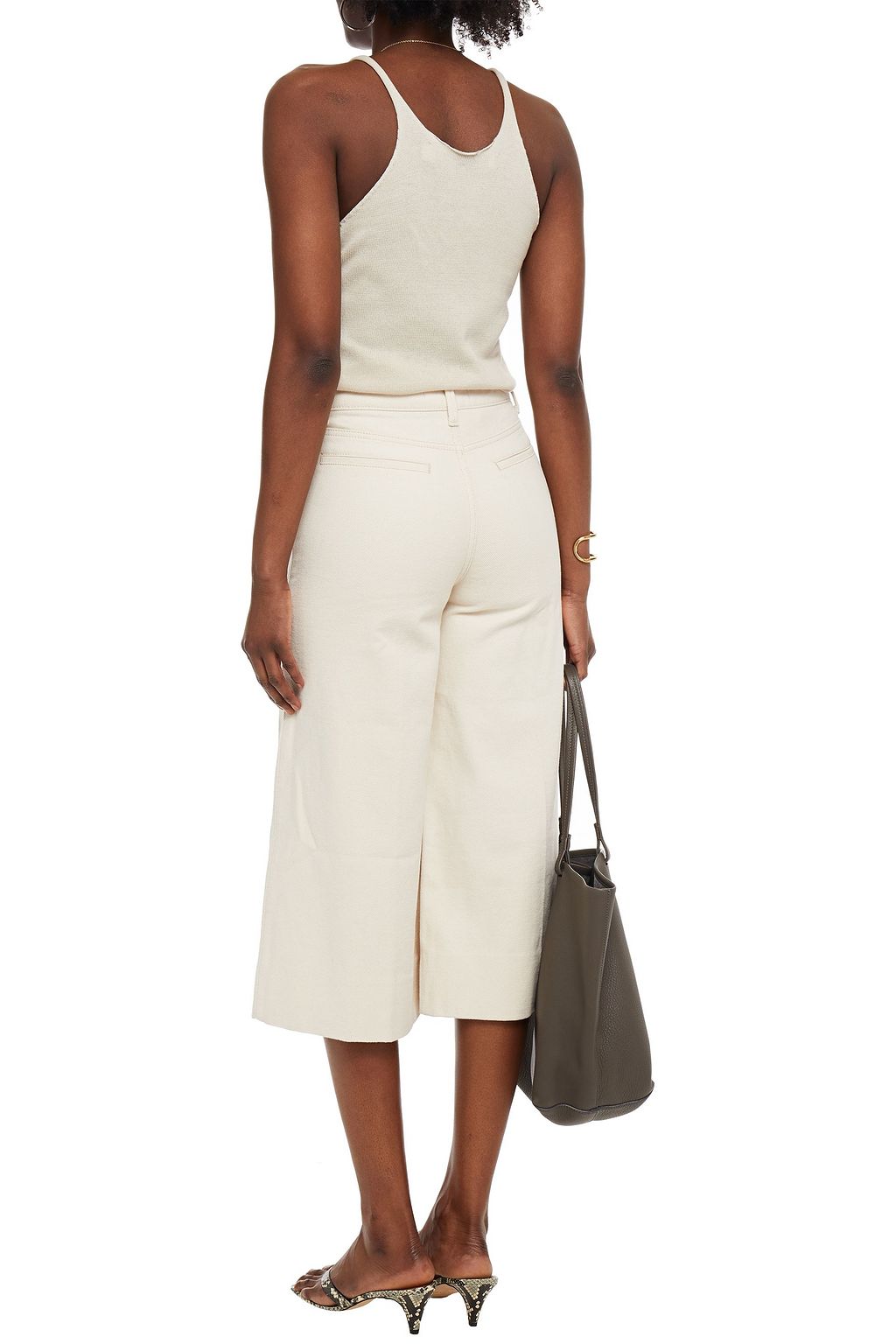 REMAIN BIRGER CHRISTENSEN Bernadette cotton-drill culottes