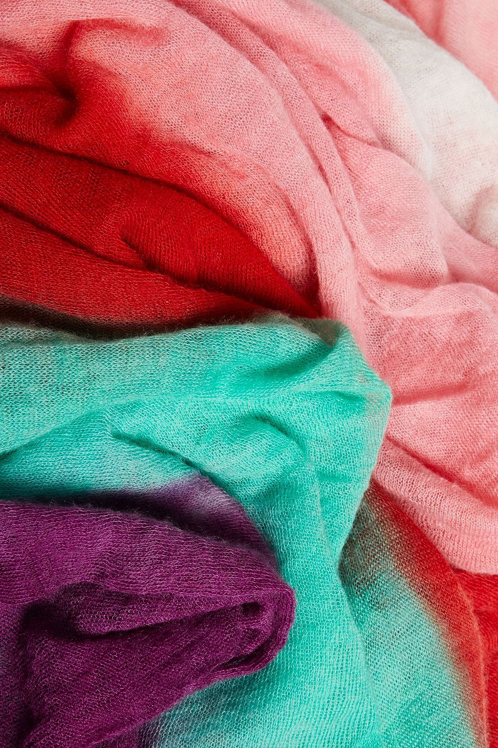 MISSONI Printed cashmere scarf