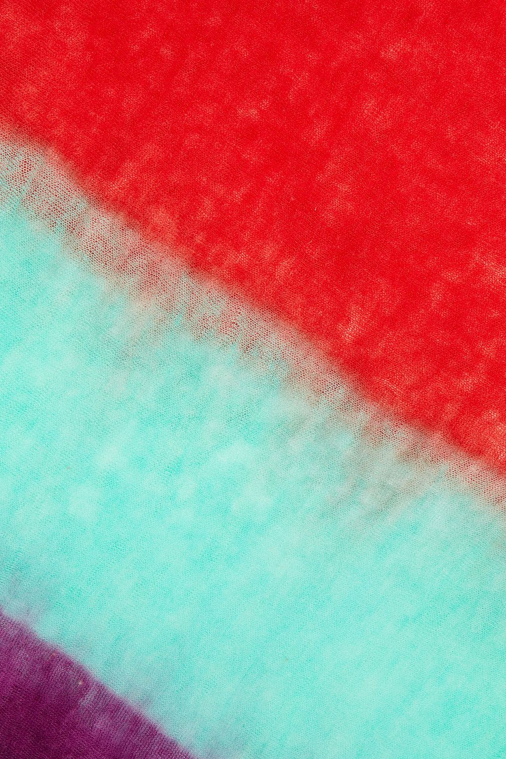MISSONI Printed cashmere scarf