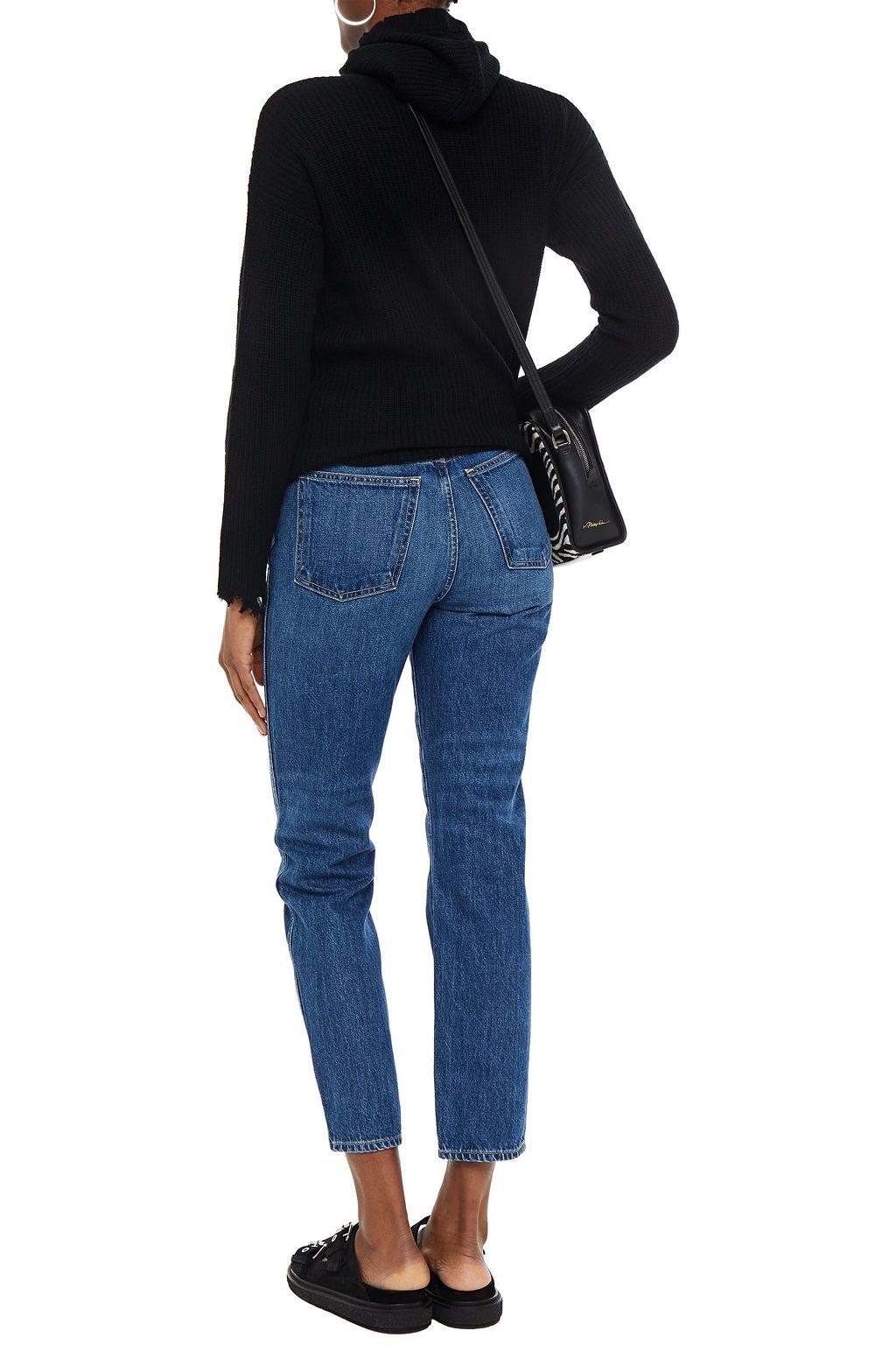 3X1 NYC Claudia high-rise straight-leg jeans