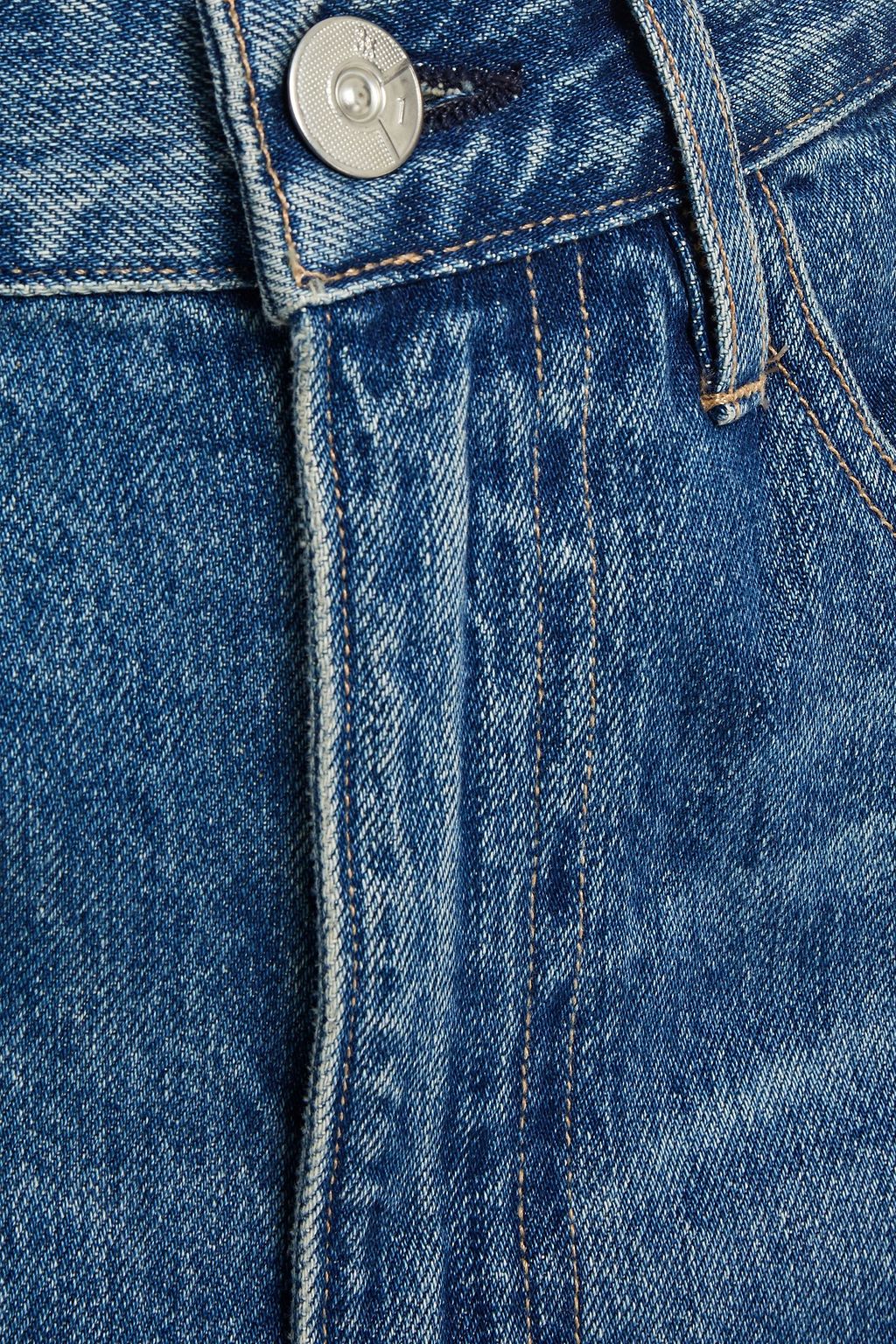 3X1 NYC Cropped high-rise wide-leg jeans