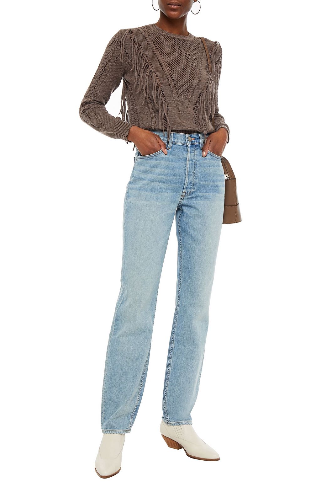 3X1 NYC + Mimi Cuttrell Kirk faded boyfriend jeans
