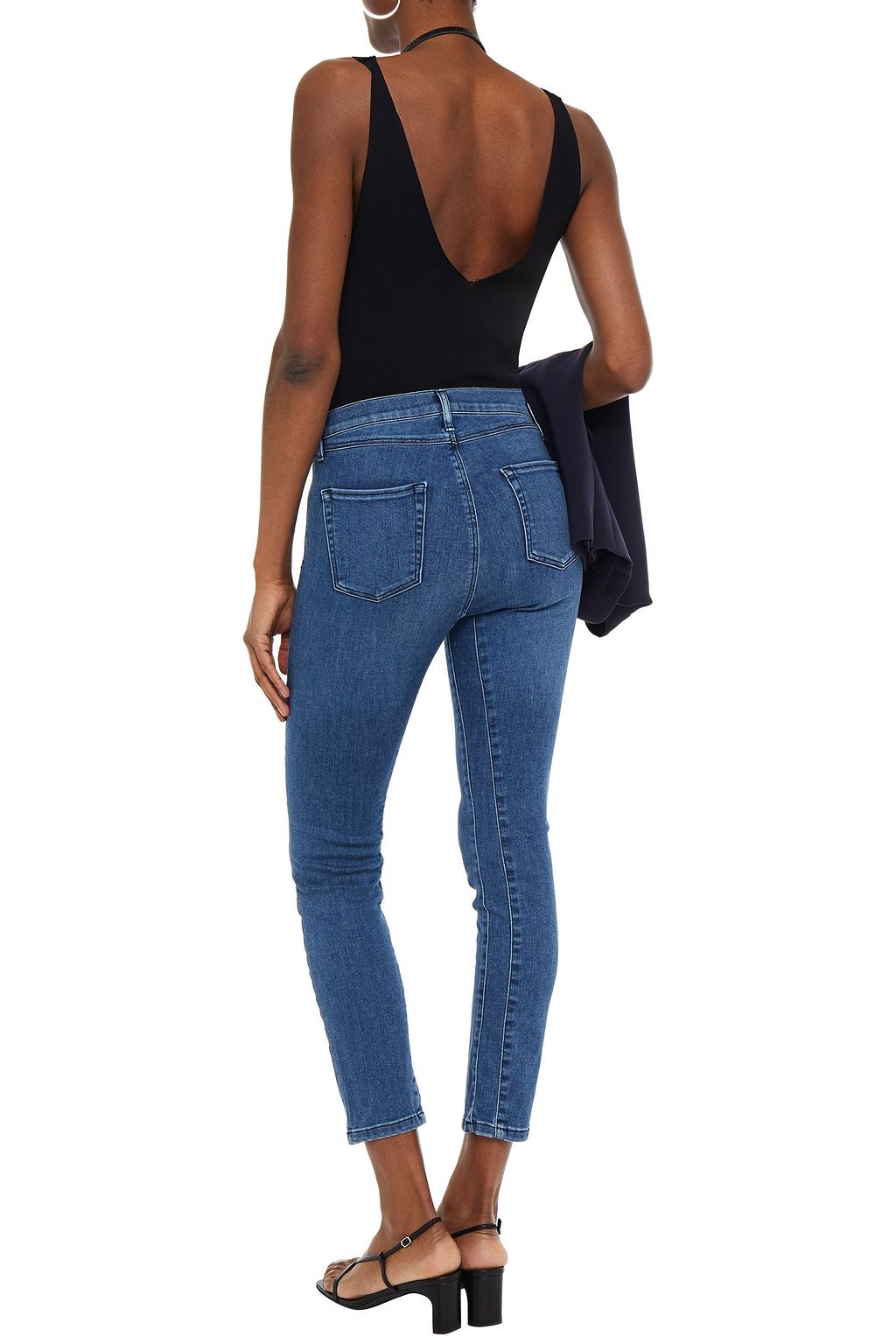 3X1 NYC Channel high-rise skinny jeans