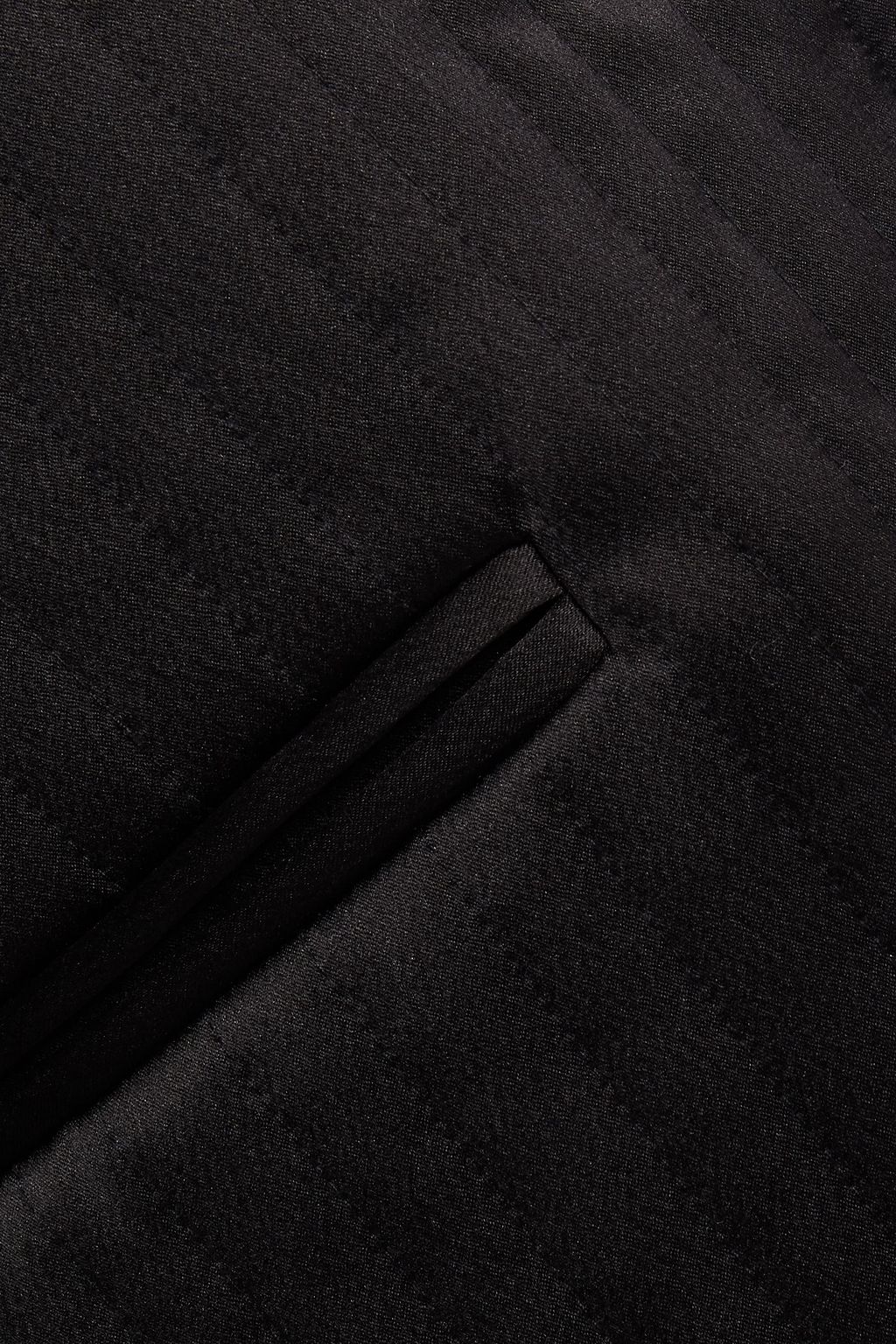 REMAIN BIRGER CHRISTENSEN Kyoto leather-trimmed quilted satin-crepe coat