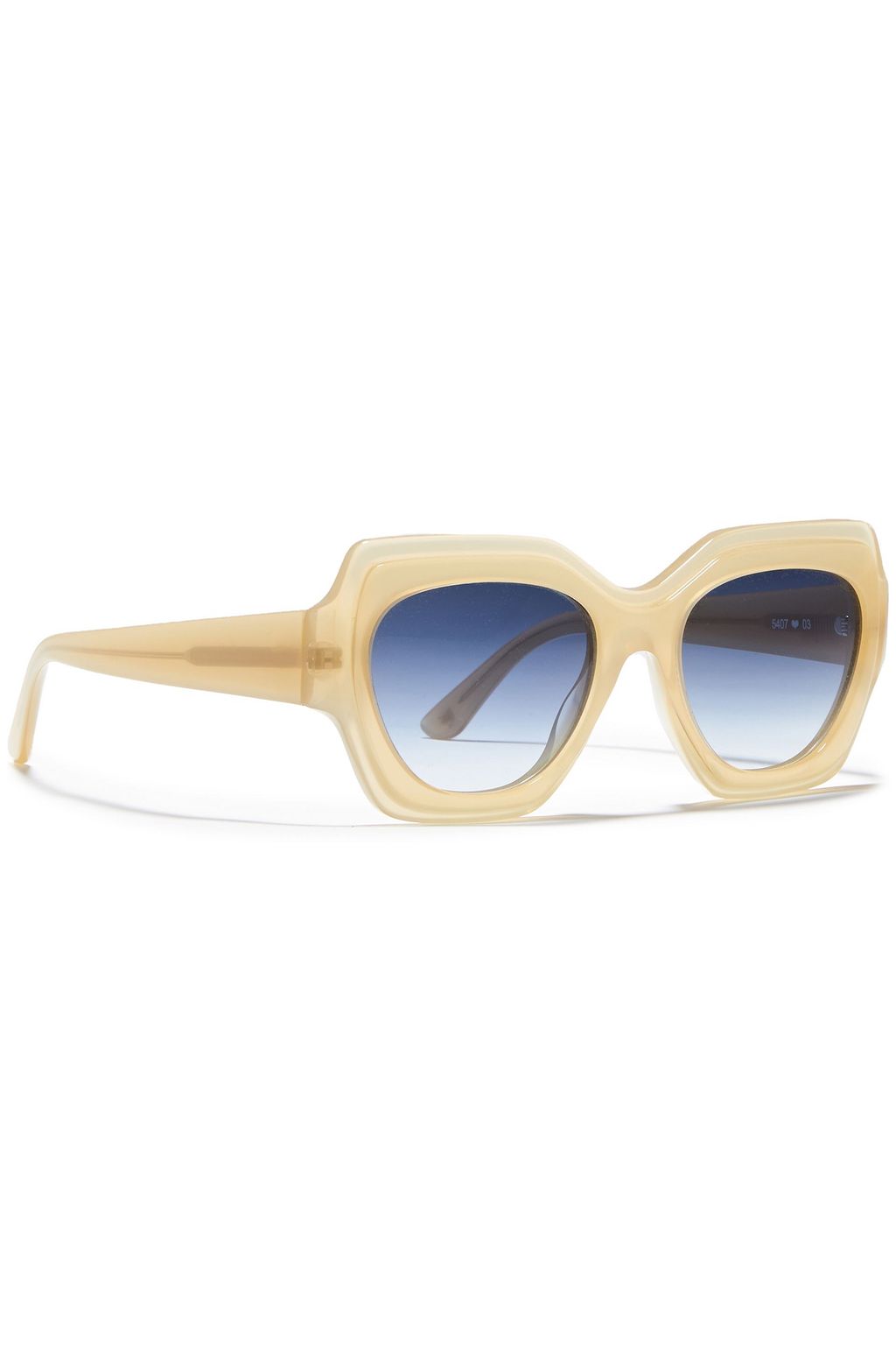 GANNI D-frame acetate sunglasses