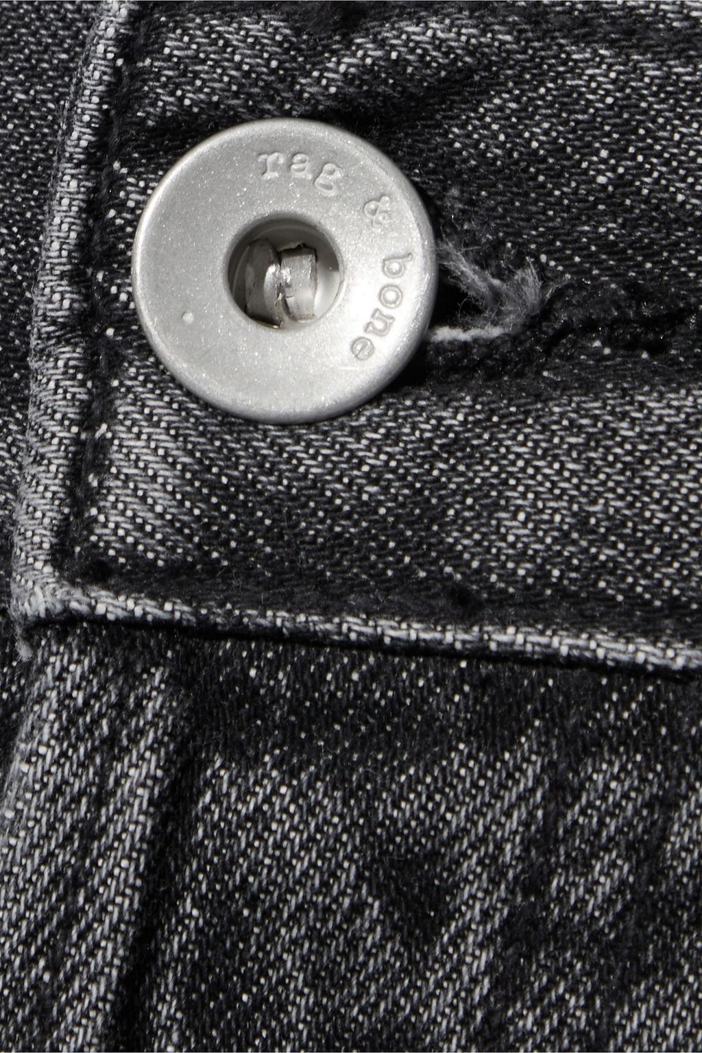 RAG & BONE 90s cropped distressed high-rise tapered jeans