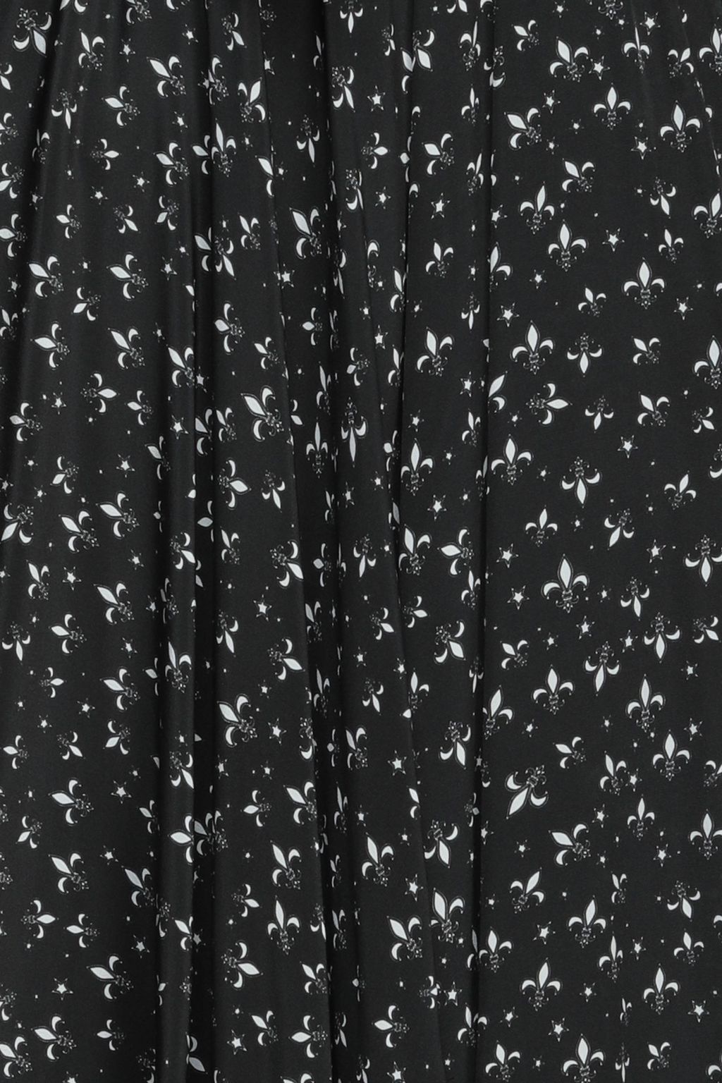 REDEMPTION Pussy-bow printed silk crepe de chine midi dress