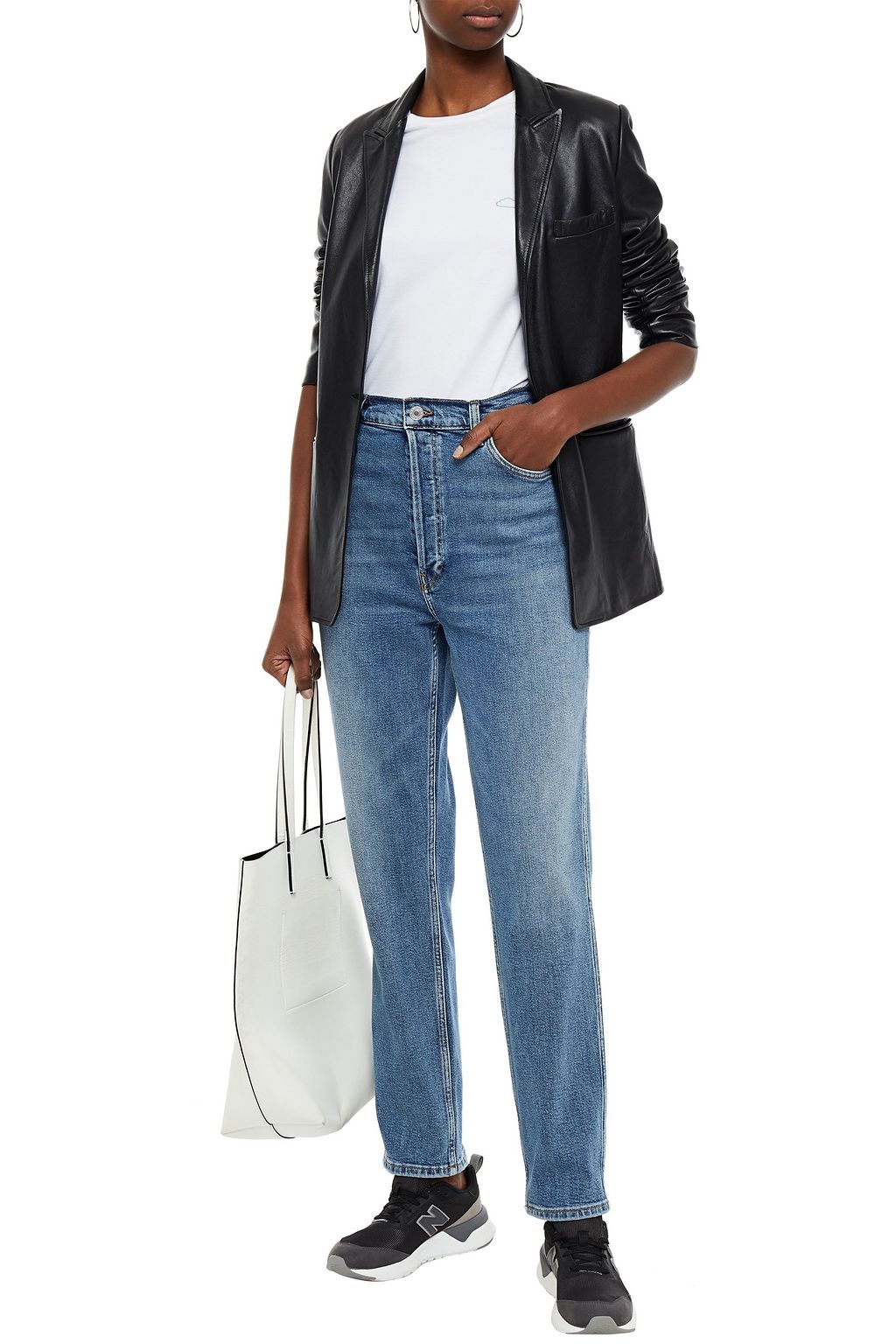 RE/DONE 80s high-rise slim-leg jeans