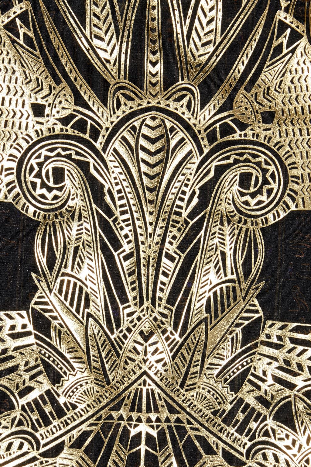 CAMILLA Metallic printed swimsuit