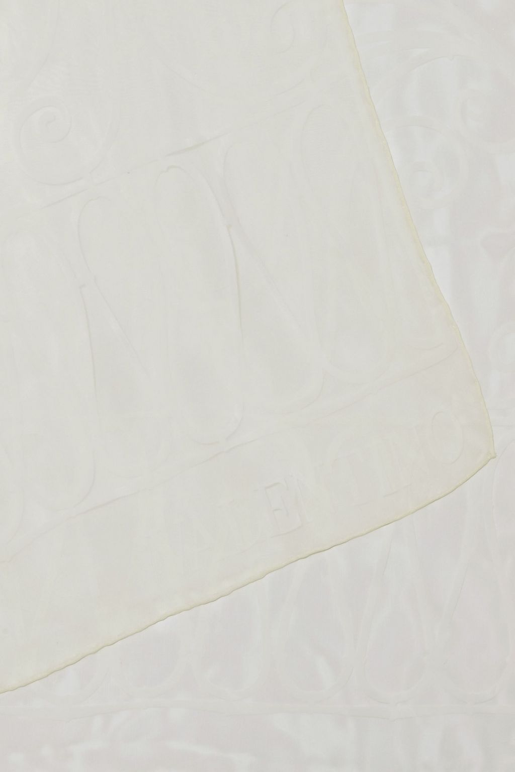 VALENTINO GARAVANI Burnout chiffon scarf