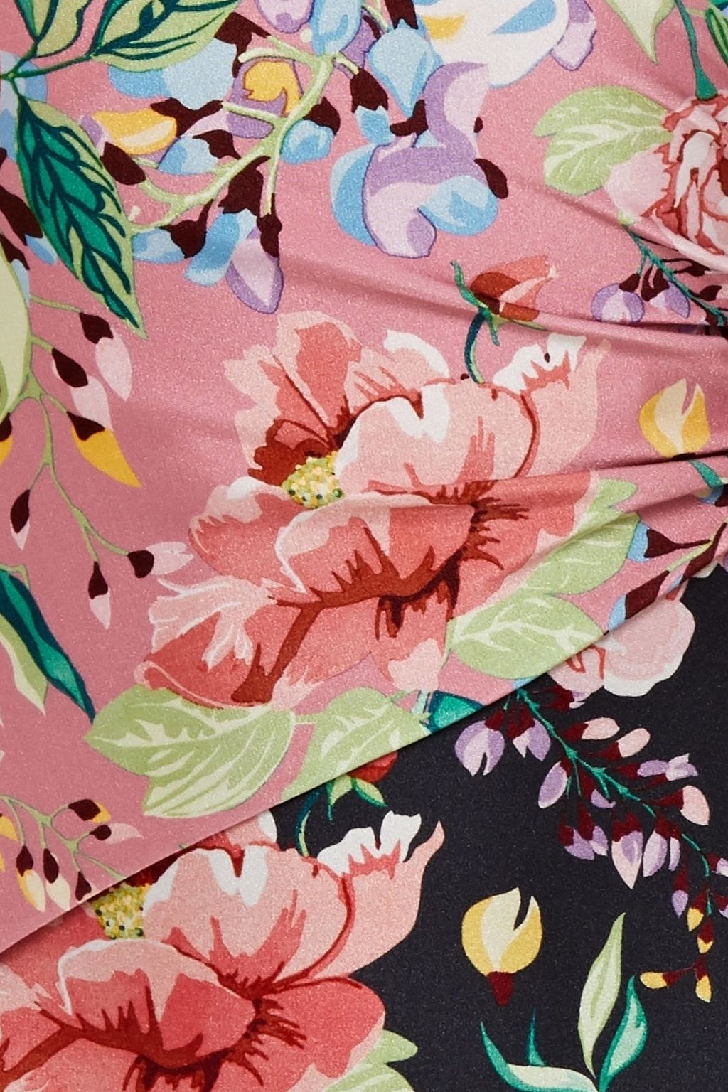 ZIMMERMANN Wrap-effect floral-print swimsuit