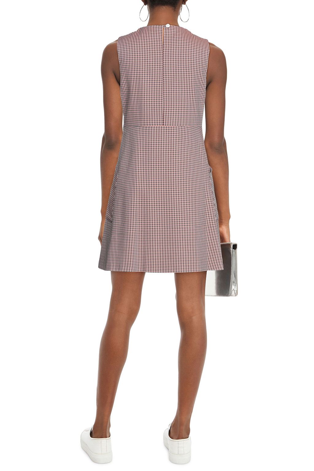 PS PAUL SMITH Gingham cotton-blend mini dress