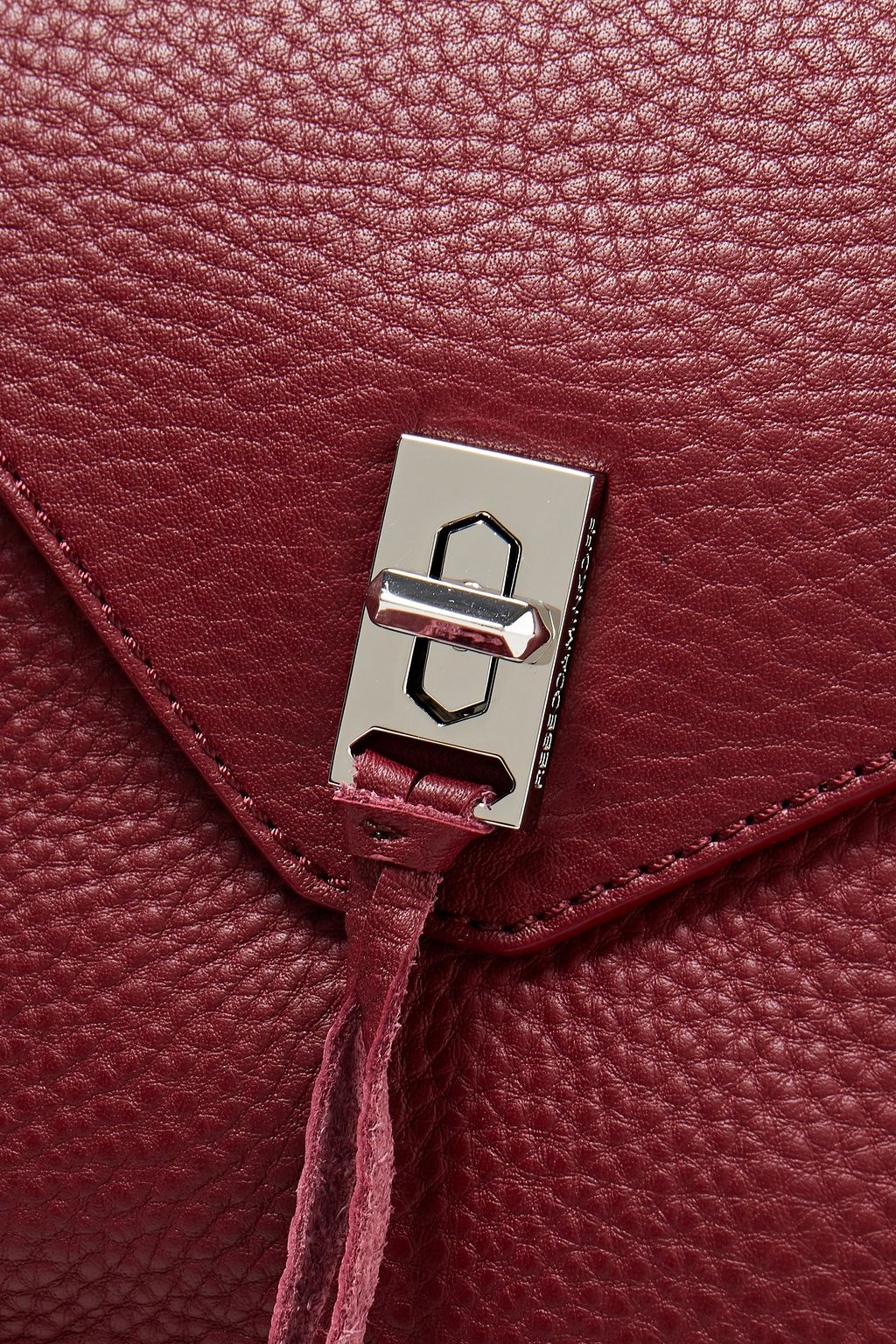 REBECCA MINKOFF Darren pebbled-leather tote